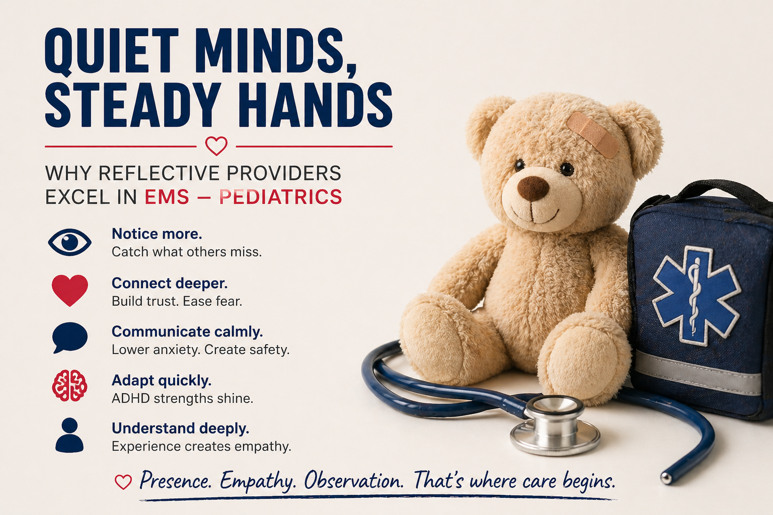 Quiet Minds, Steady Hands: Why Reflective Providers Excel in EMS -  Pediatrics