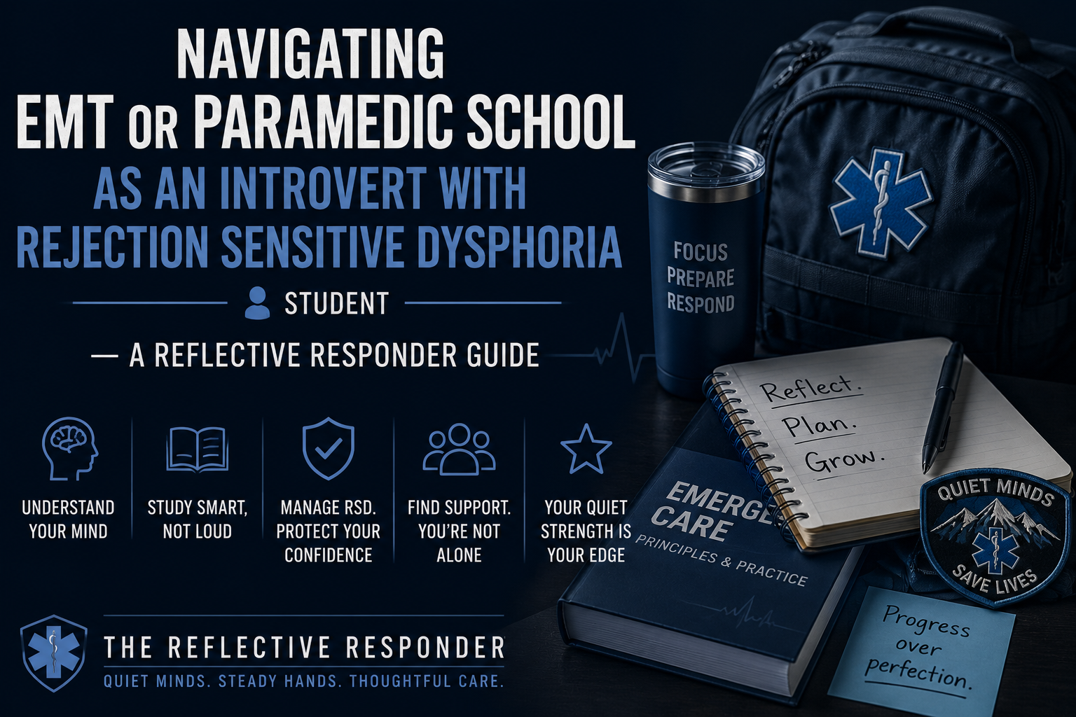 Navigating EMT or Paramedic School as an Introvert with Rejection Sensitive Dysphoria