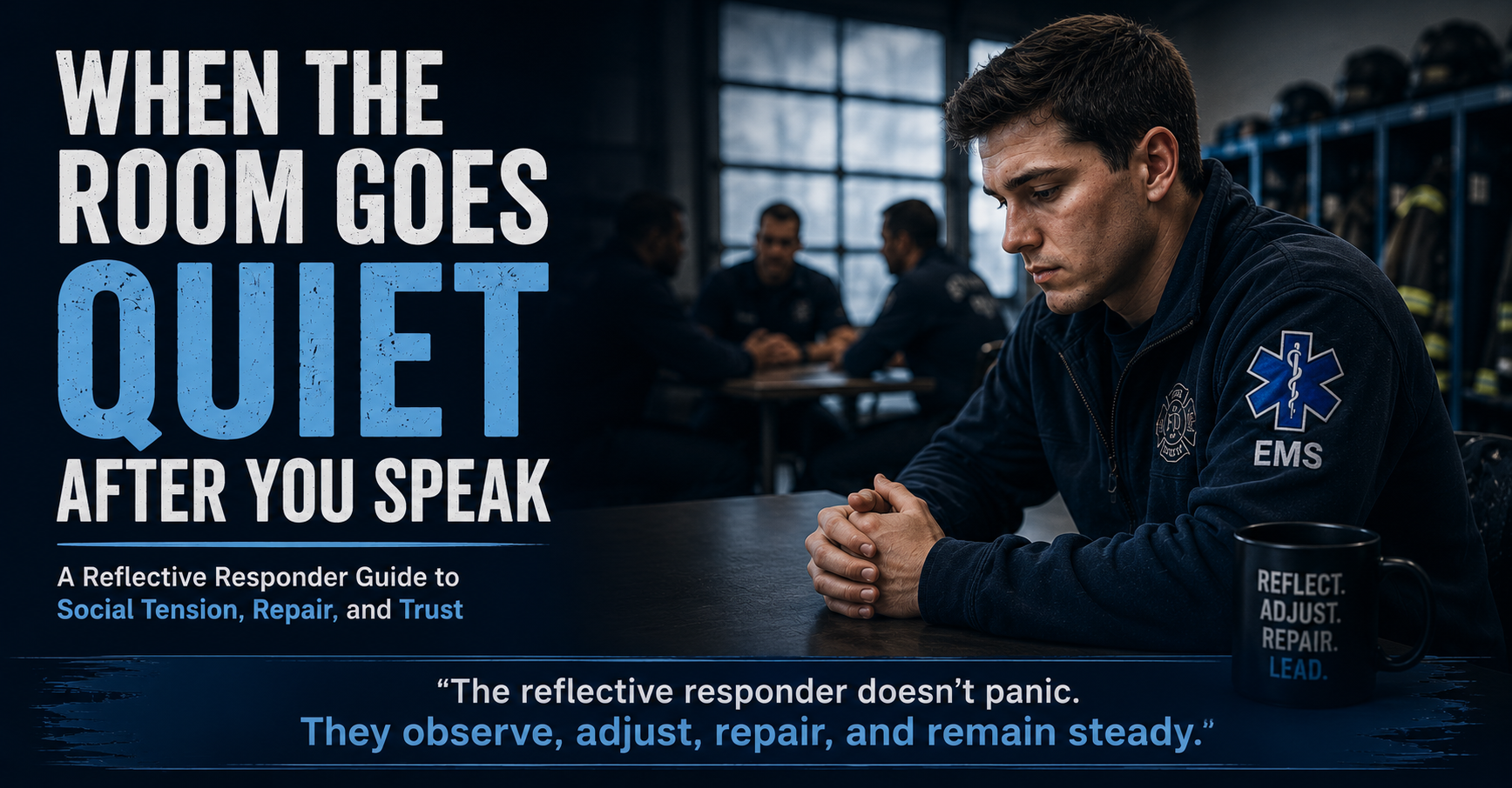 When the Room Goes Quiet After You Speak