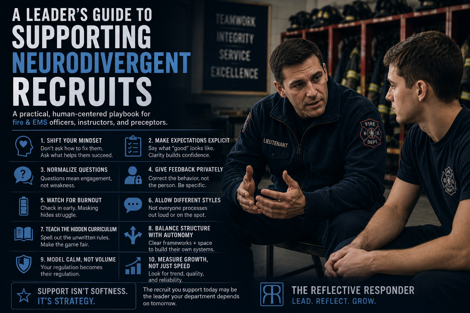 A Leader’s Guide to Supporting Neurodivergent Recruits