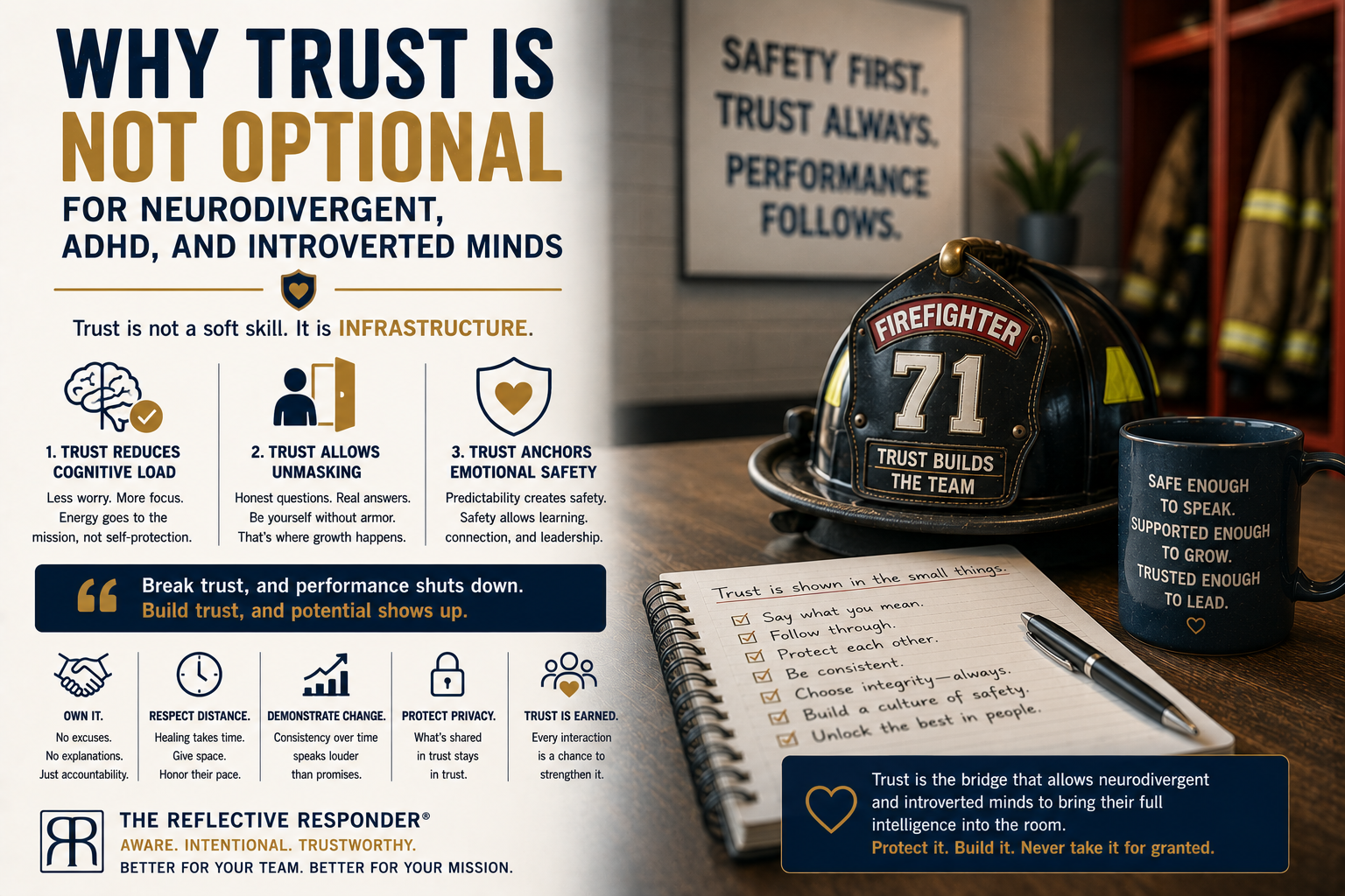 Why Trust Is Not Optional for Neurodivergent, ADHD, and Introverted Minds