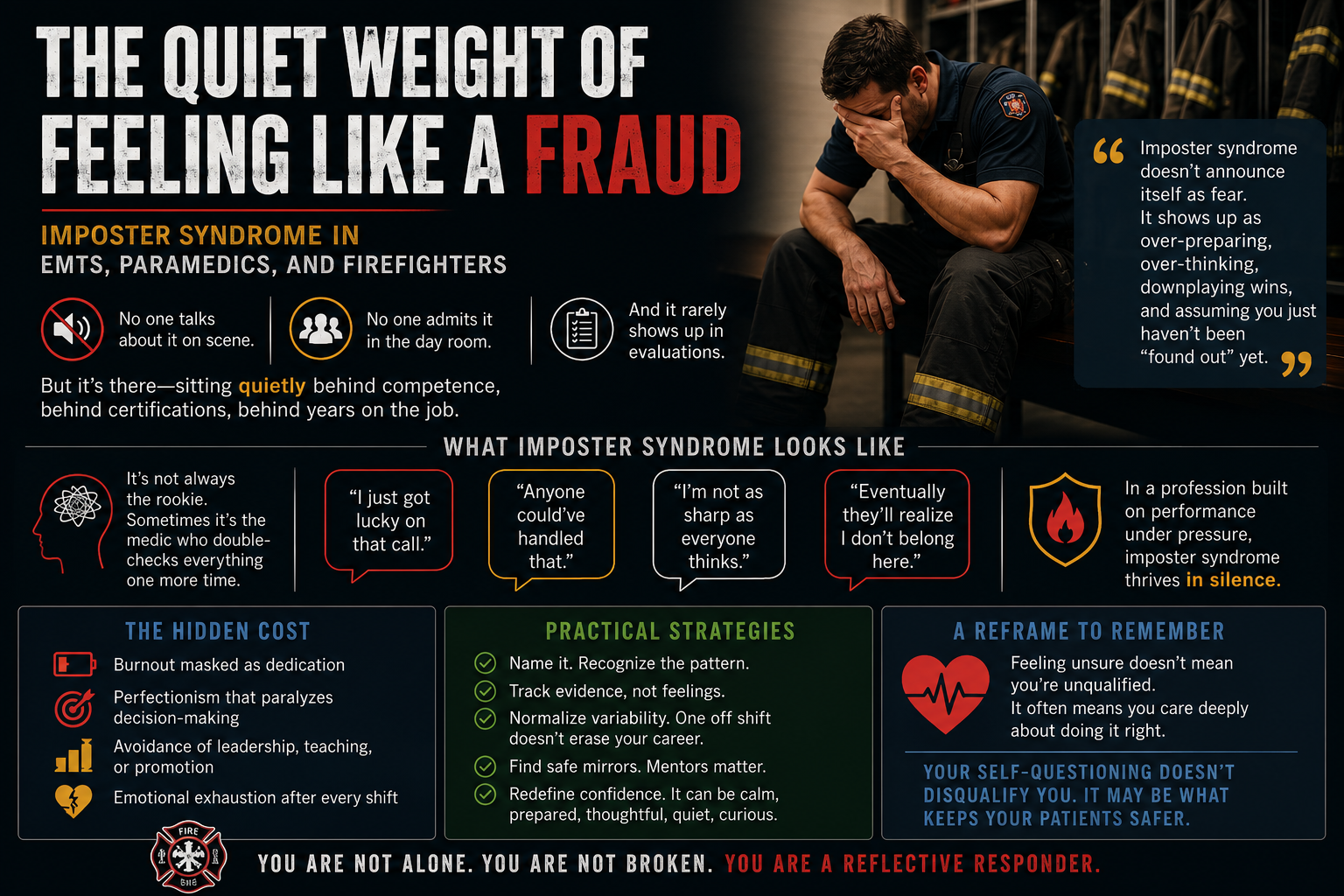 The Quiet Weight of Feeling Like a Fraud