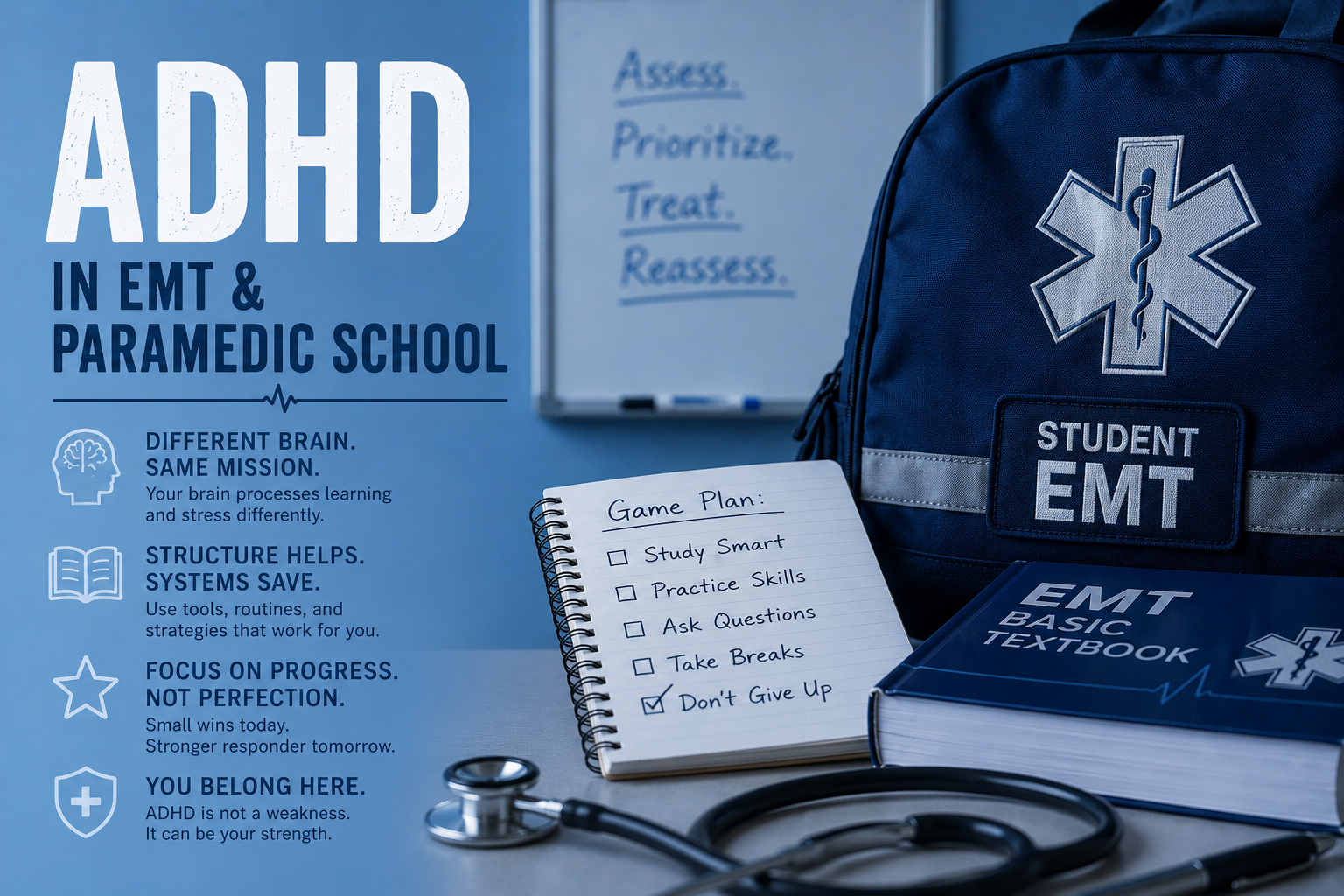 ADHD in EMT &amp; Paramedic School