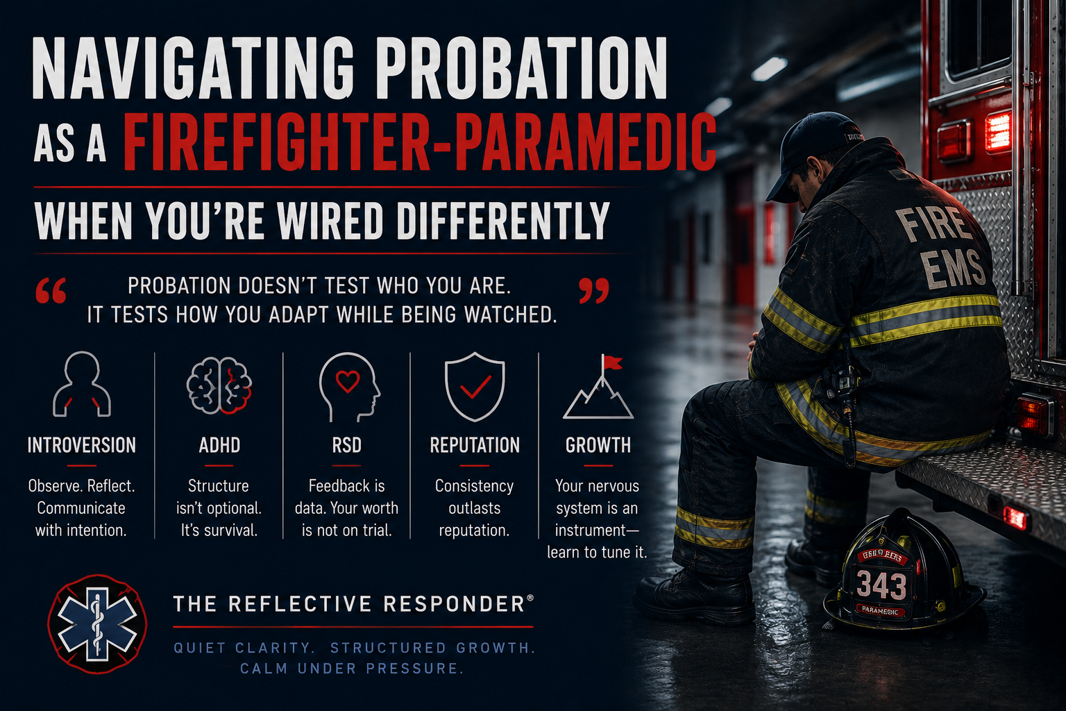 Navigating Probation as a Firefighter-Paramedic When You’re Wired Differently