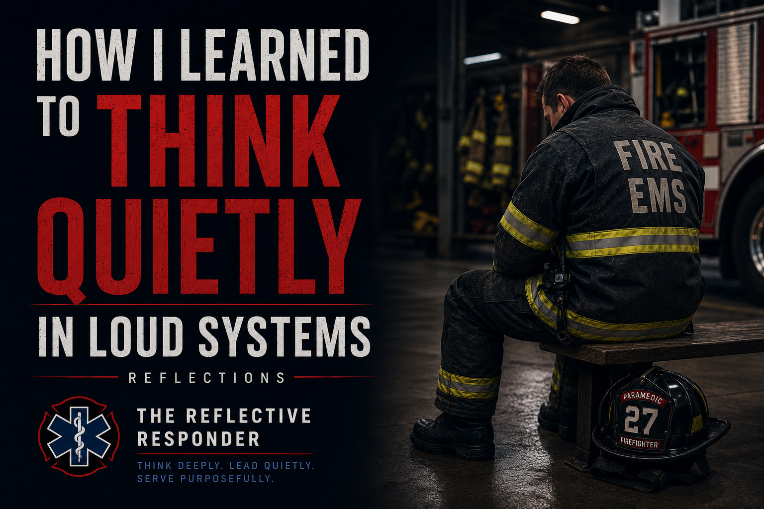 How I Learned to Think Quietly in Loud Systems
