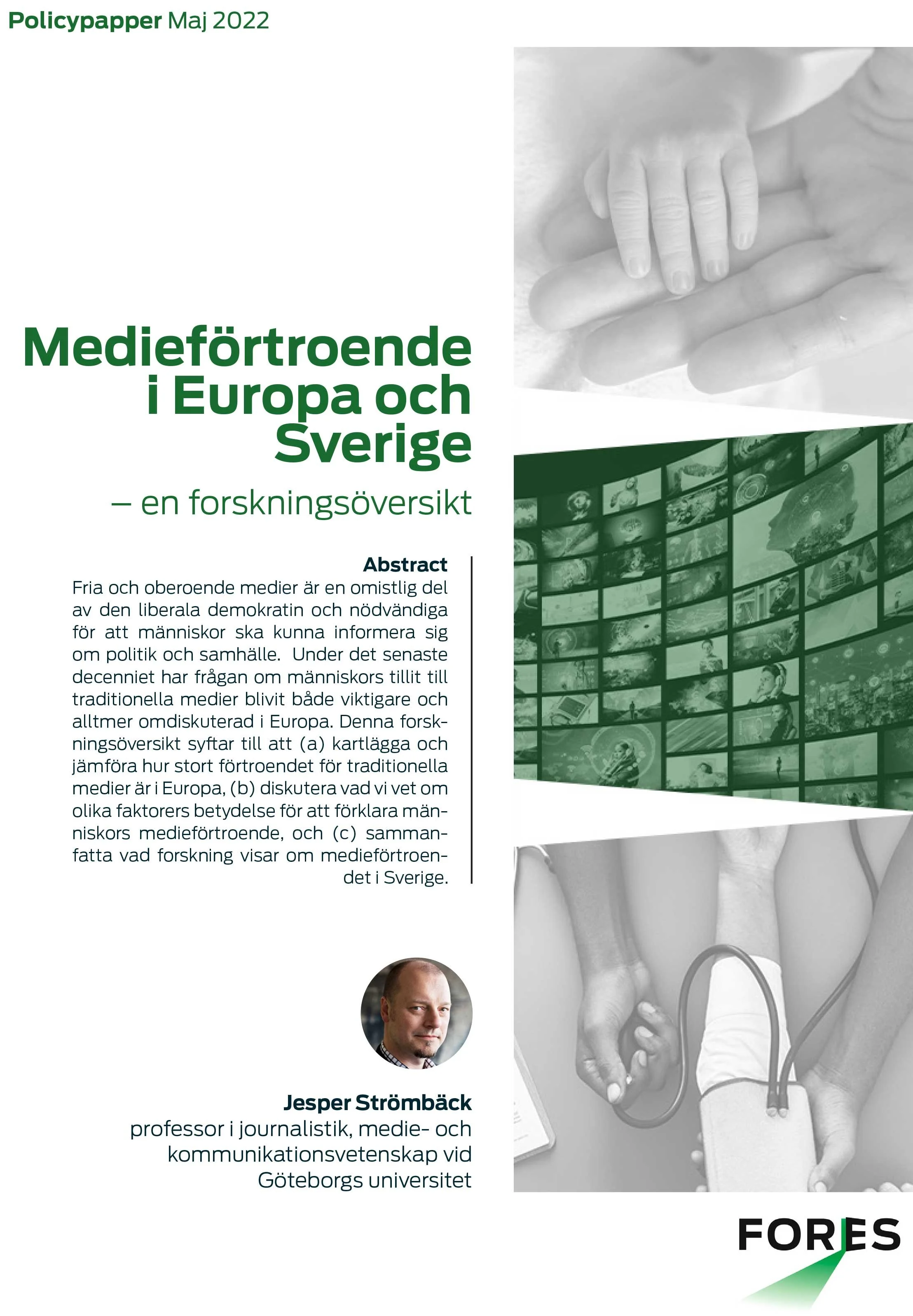 Medieförtroende i Europa och Sverige
