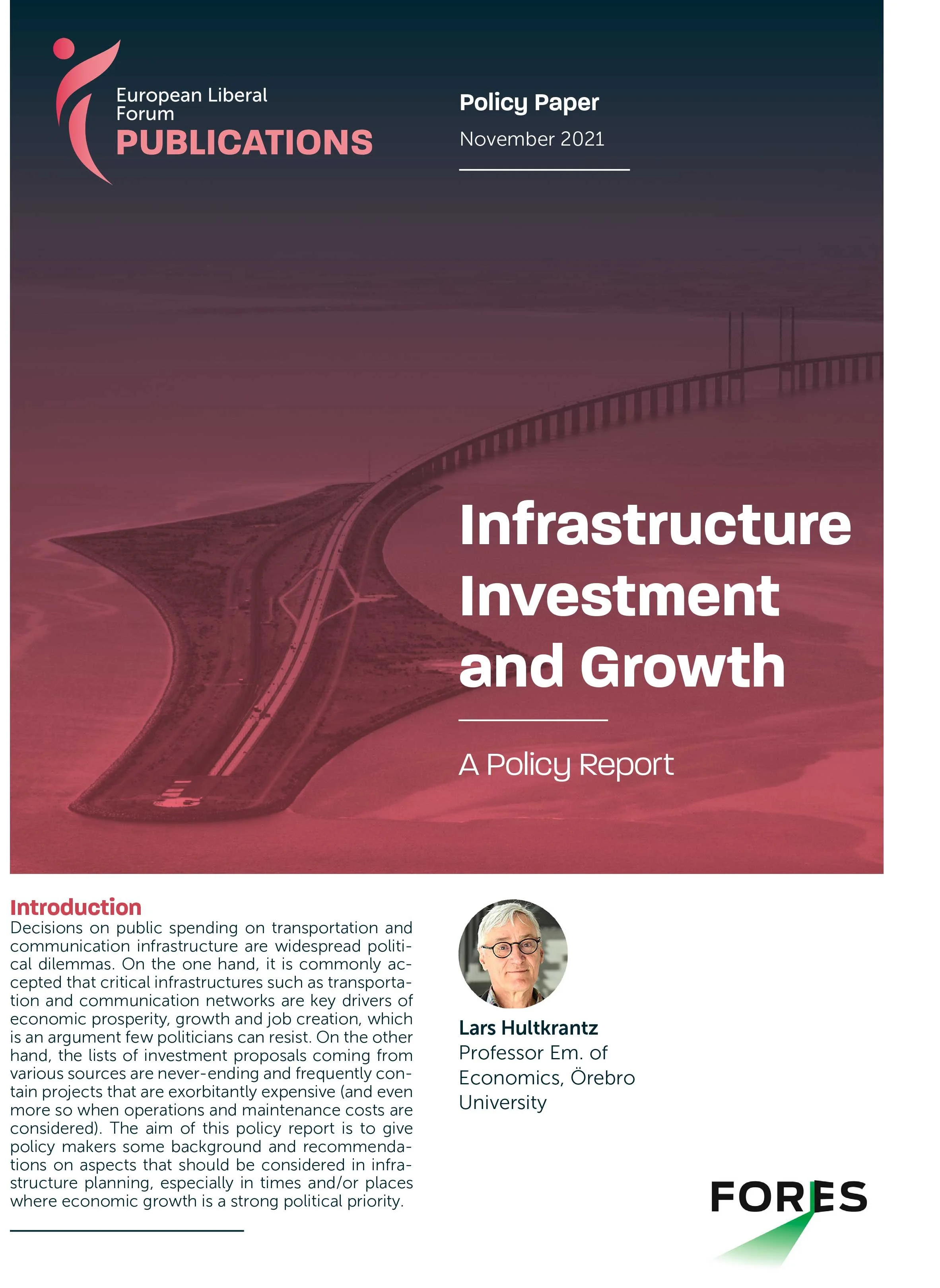 Infrastructure Investment and Growth