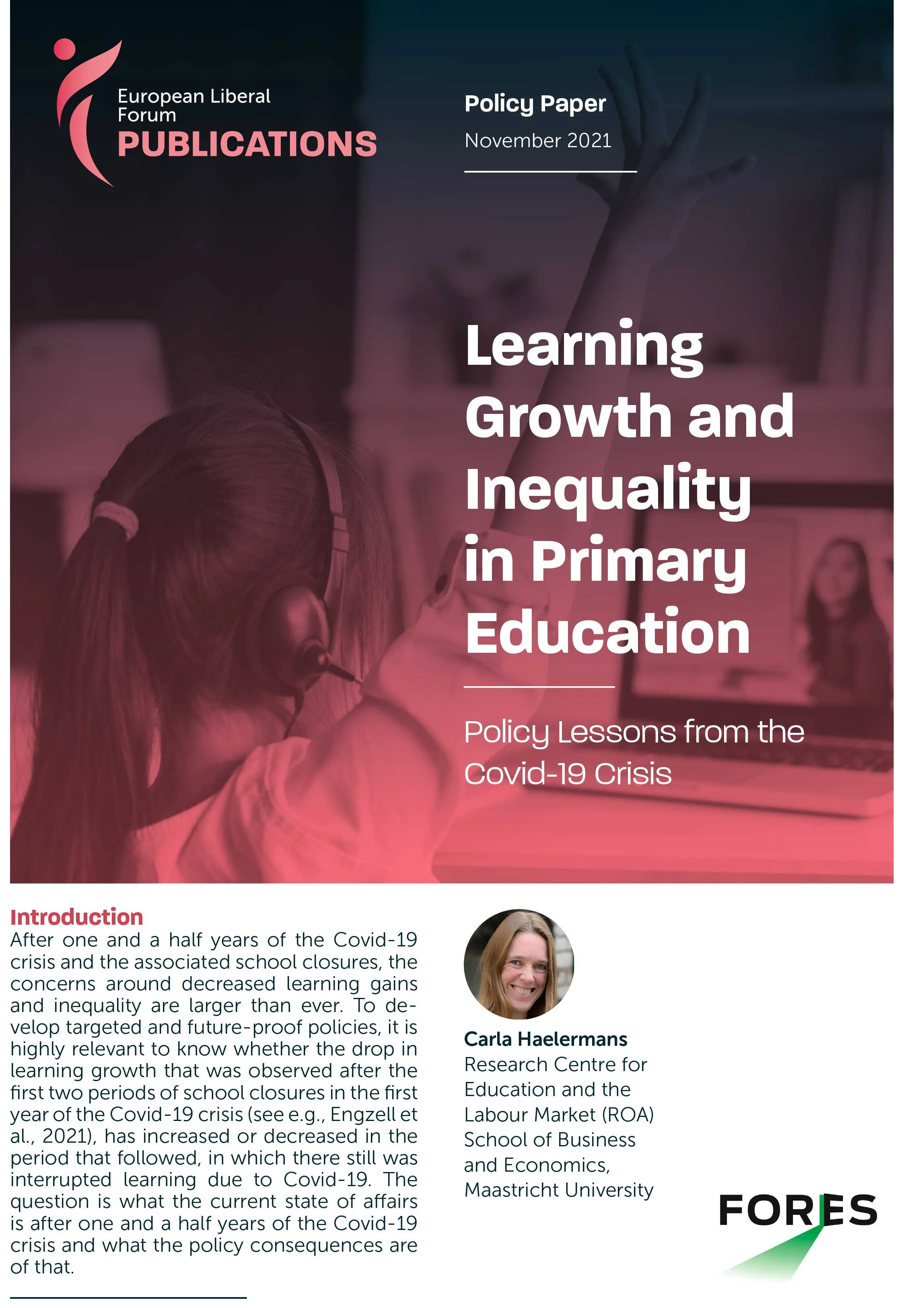 Learning Growth and Inequality in Primary Education