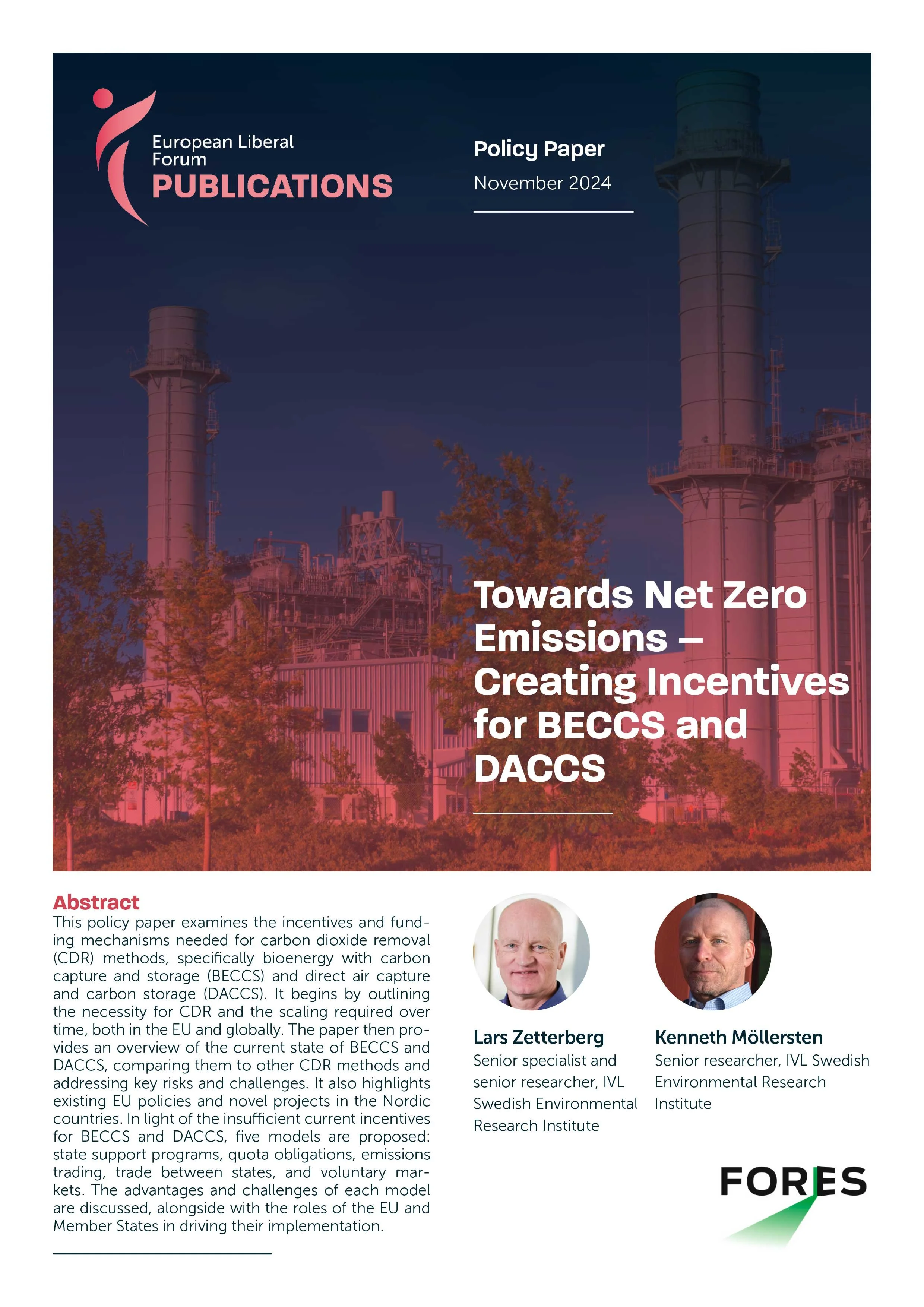 Towards Net Zero Emissions&nbsp;