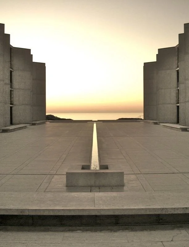 Salk Institute Plaza - Kahn