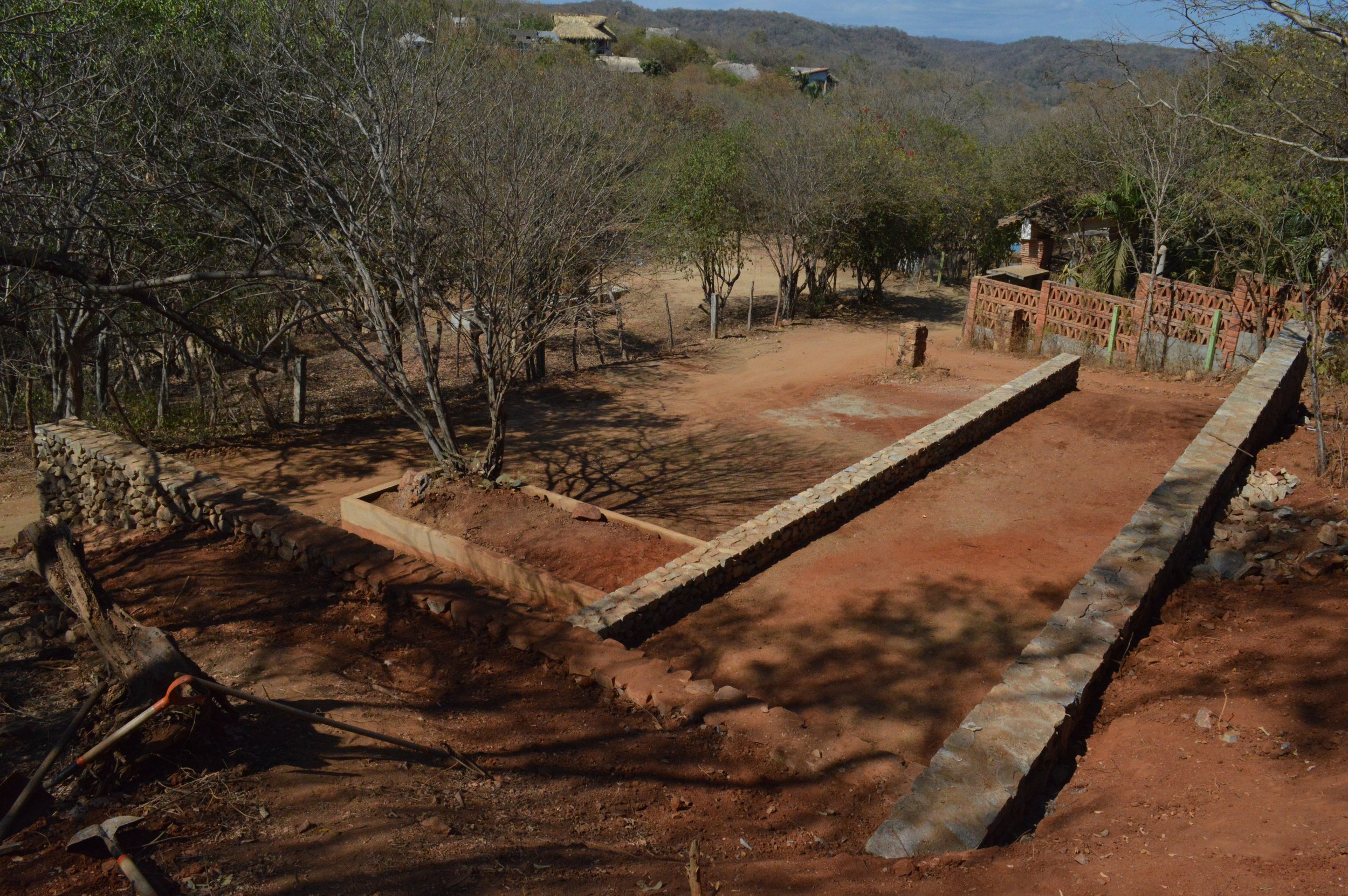 Three straight lines to redefine the topography of the land