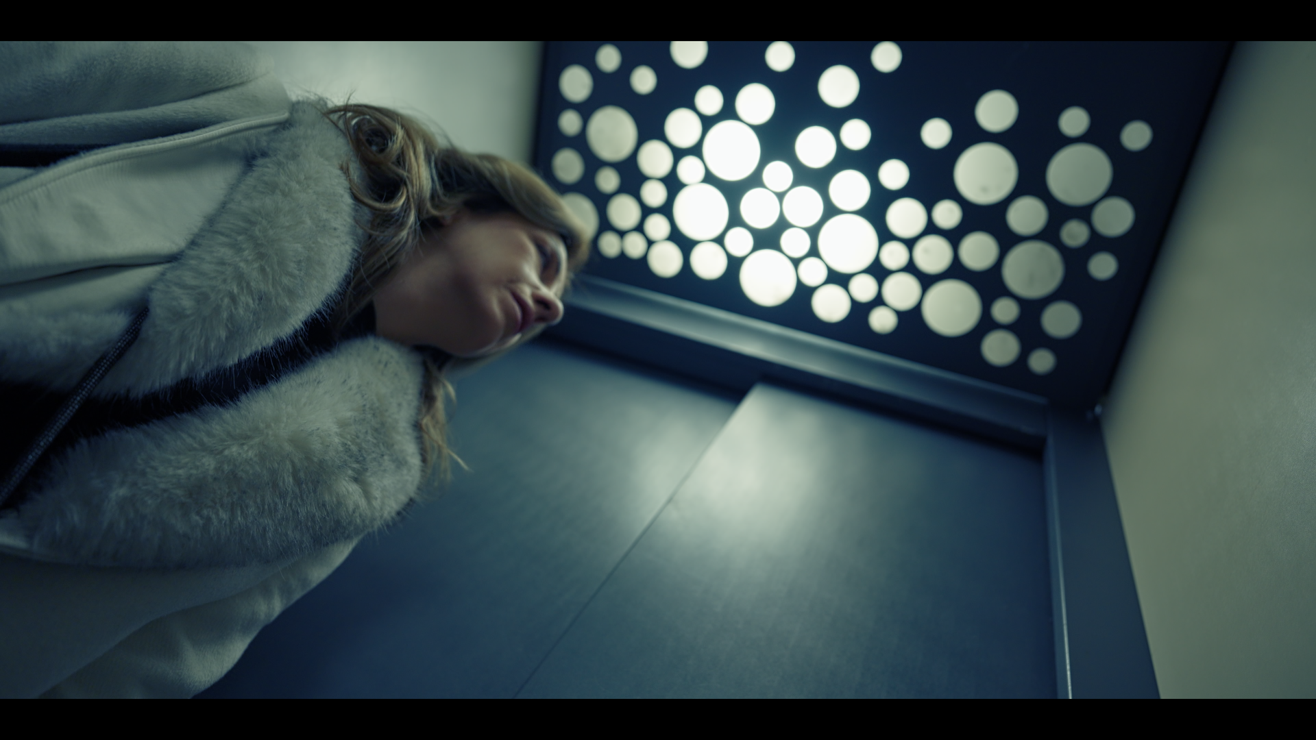 Michela in ascensore