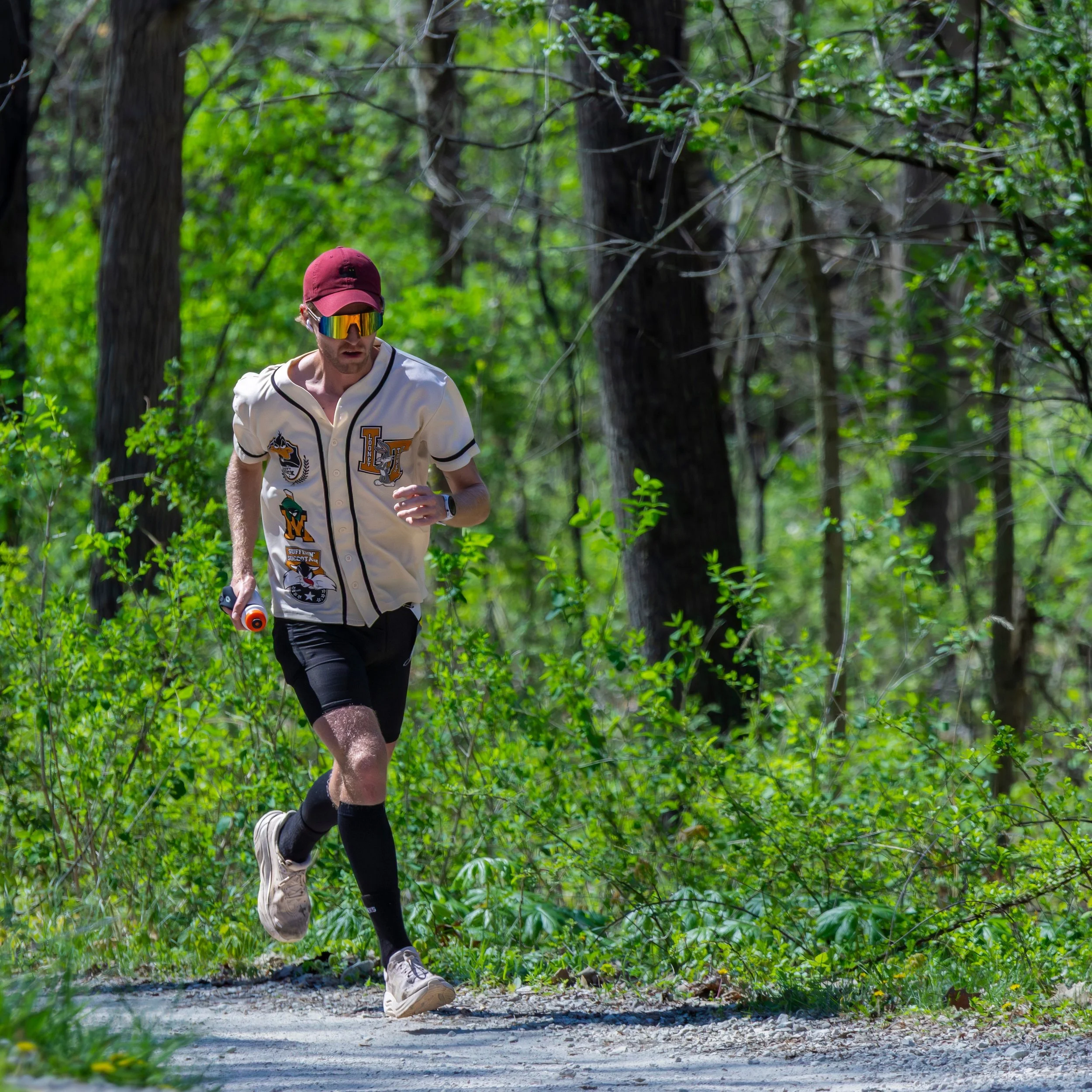 April 25, 2026 - Childish Nonsense 50k through CUSS Running was my second ultra and the first time showing up to the starting line with the intention to race. The day could not have been more perfect: a cool morning, slightly overcast, leading into a