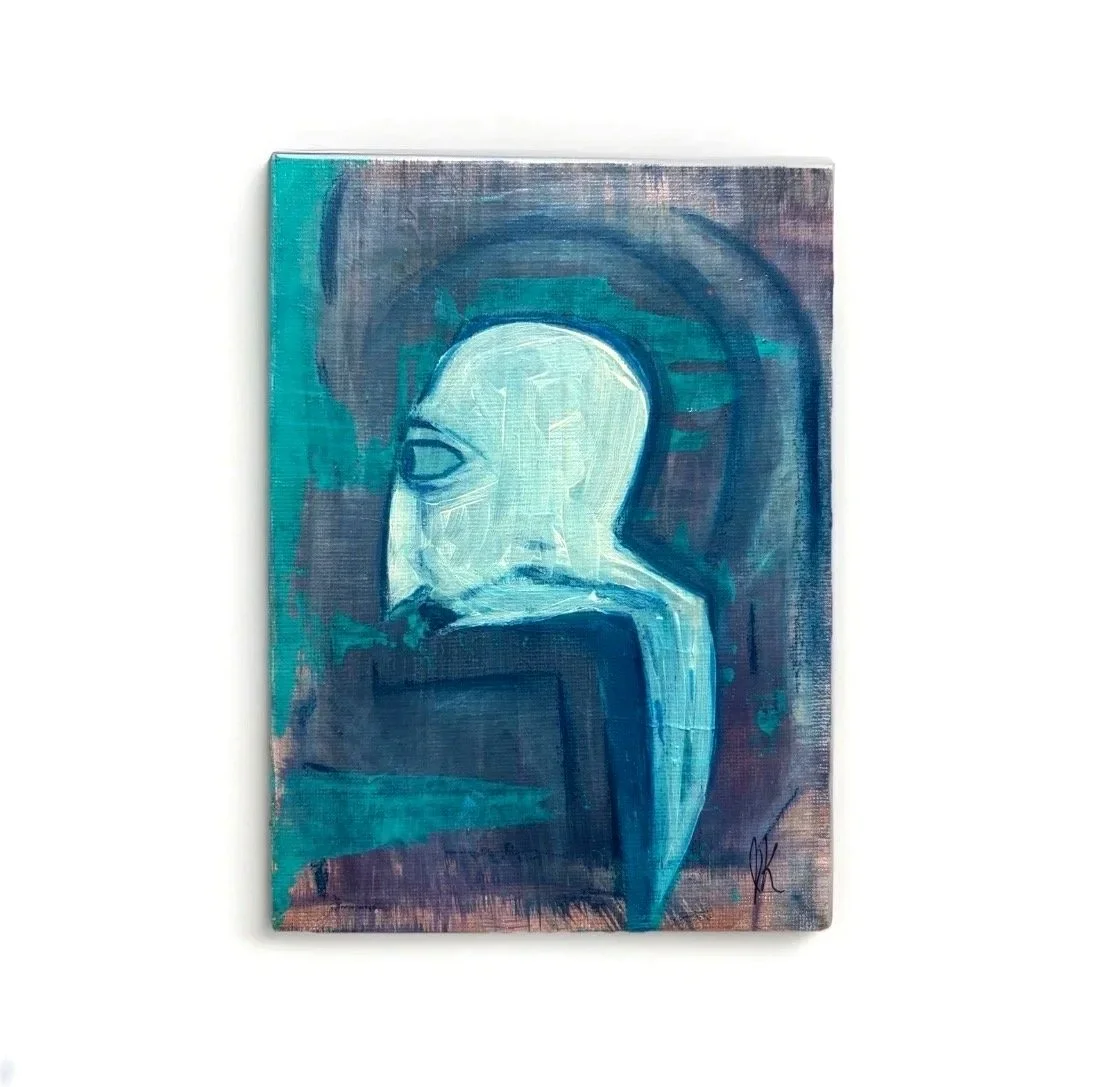 Looking Back | 2024 | 5"x7"