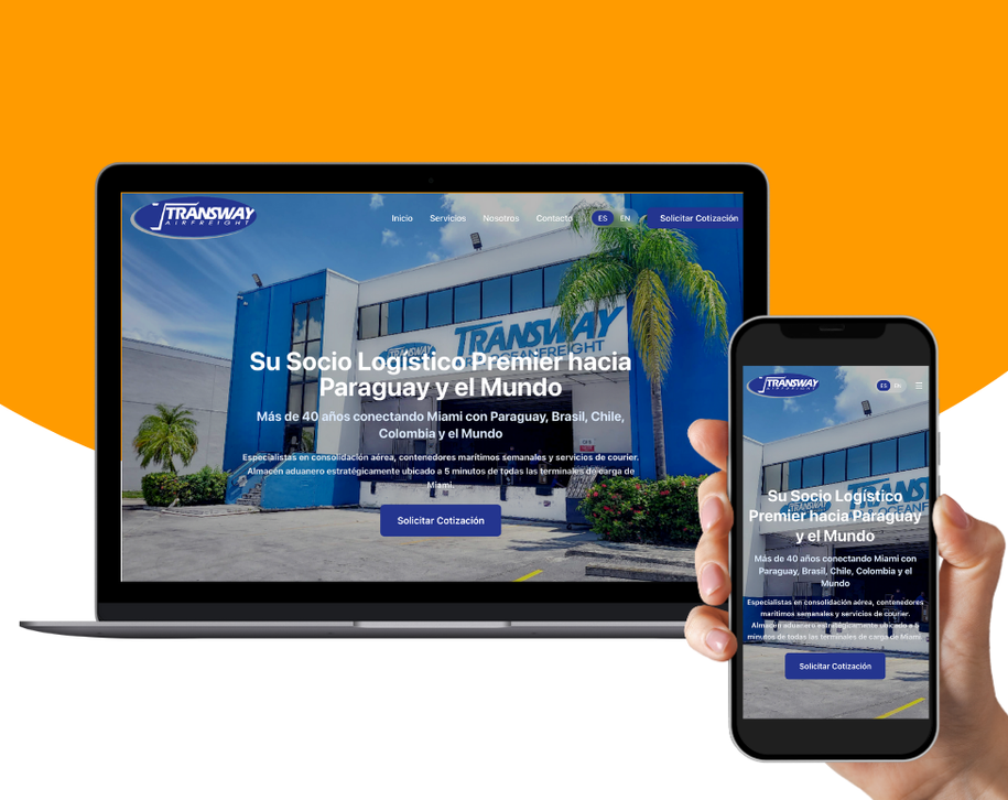 International Freight Forwarder Logistics Website