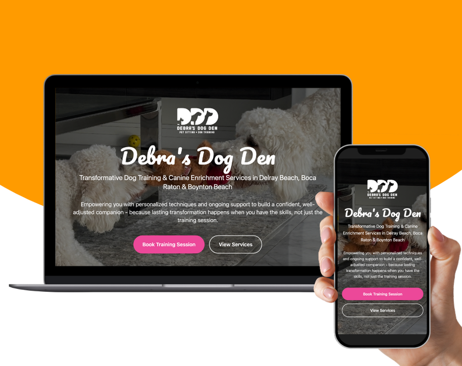 Dog Training & Canine Enrichment  Website