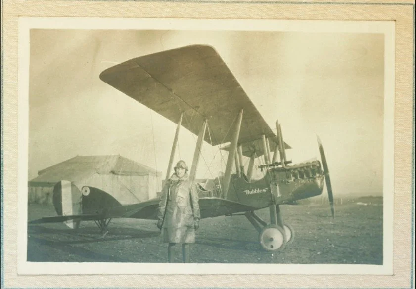 They called her Bubbles.

In the first photo, a young pilot stands in front of his plane, suited up and ready, looking calm and confident.

The second photo shows what happened after. Bubbles didn&rsquo;t make it. The plane&rsquo;s torn apart. Whethe