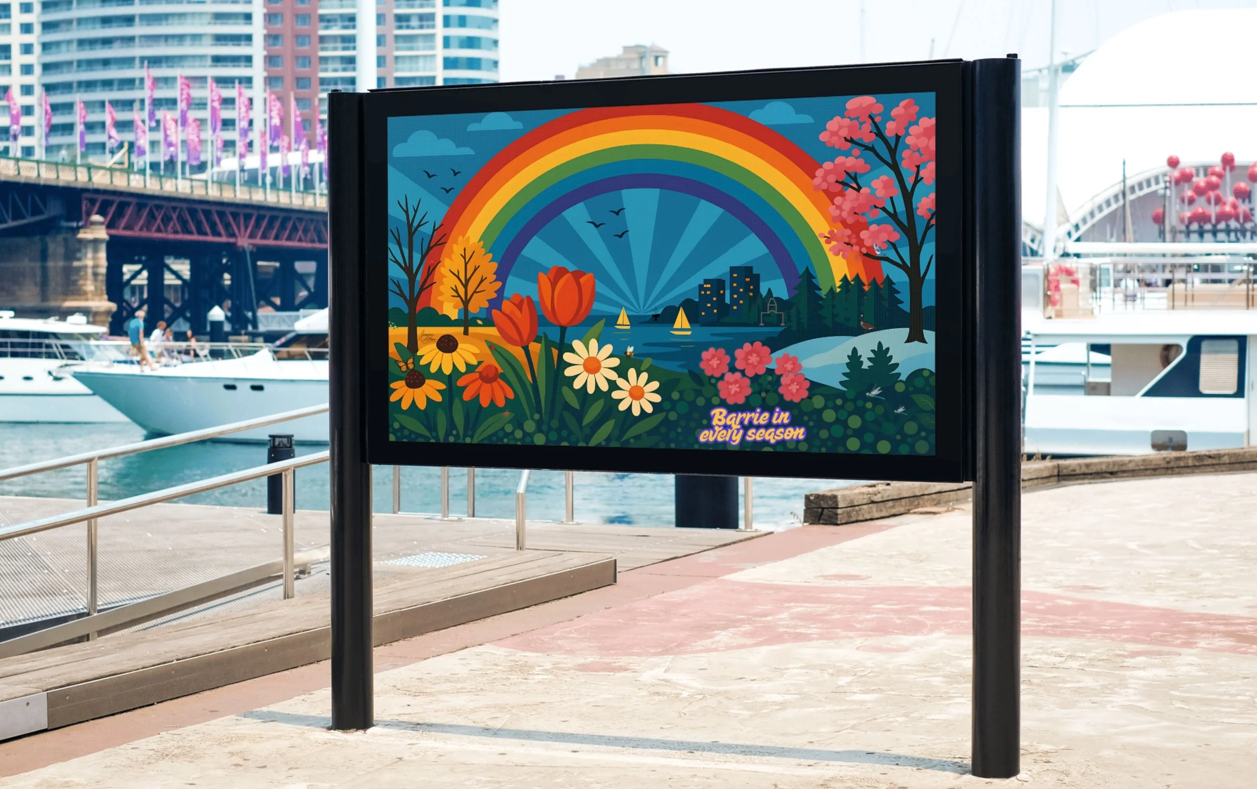 Barrie in Every Season