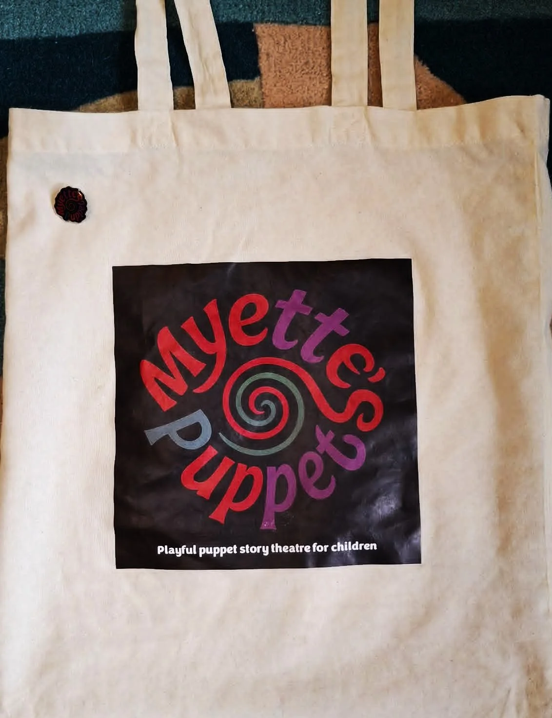 Myette Puppets Tote Bag