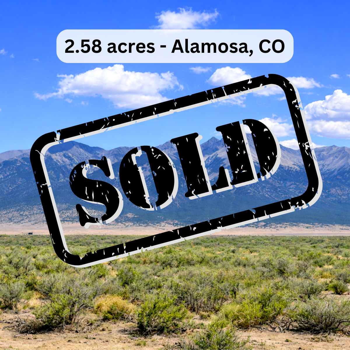 2.58 Acre Double Lot w/Incredible 360-degree Mountain Views for $249/mo