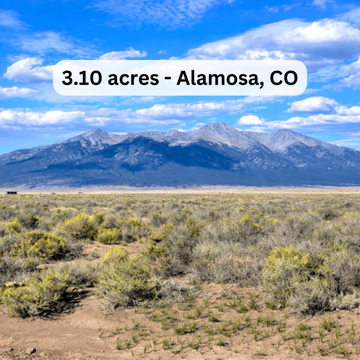 3.10 Acres - Double Lot with Endless Possibilities in the San Luis Valley - $195/mo for 60 months