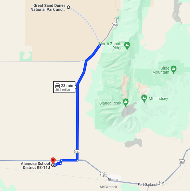 Map to Great Sand Dunes National Park.png