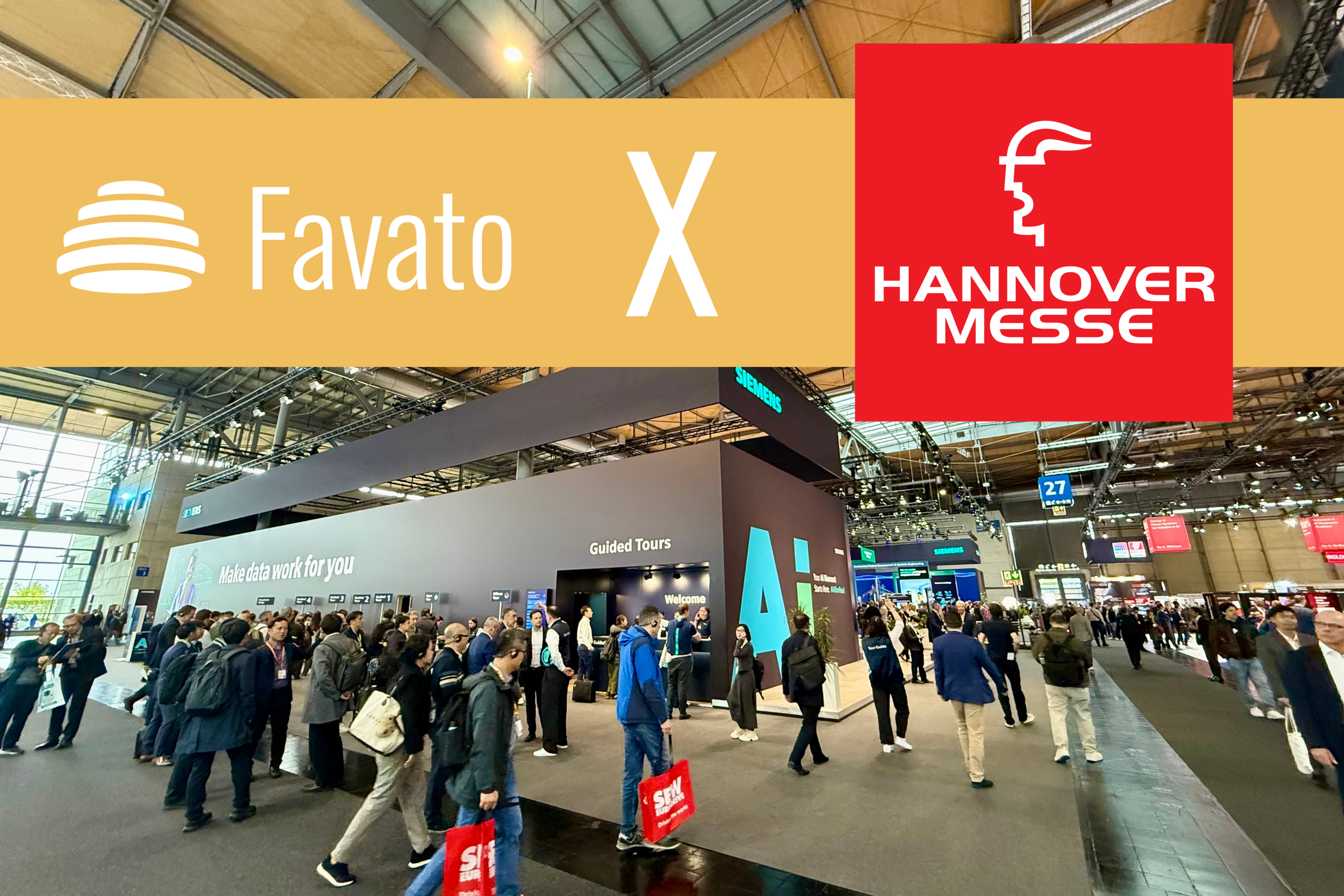 Favato auf der HANNOVER MESSE 2026.