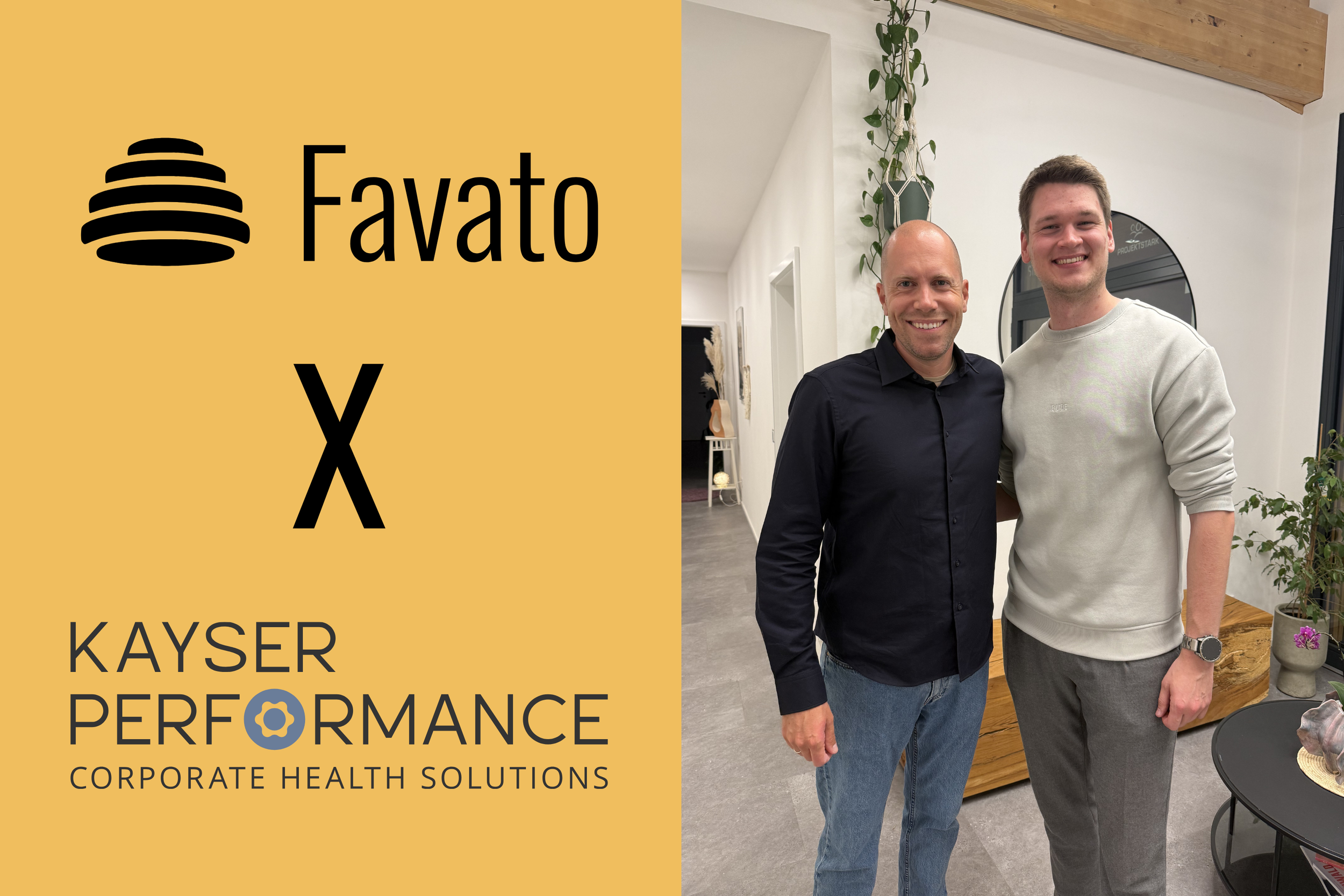 Favato und Kayser Performance bündeln Kompetenzen für gesunde Unter­nehmens­ent­wicklung