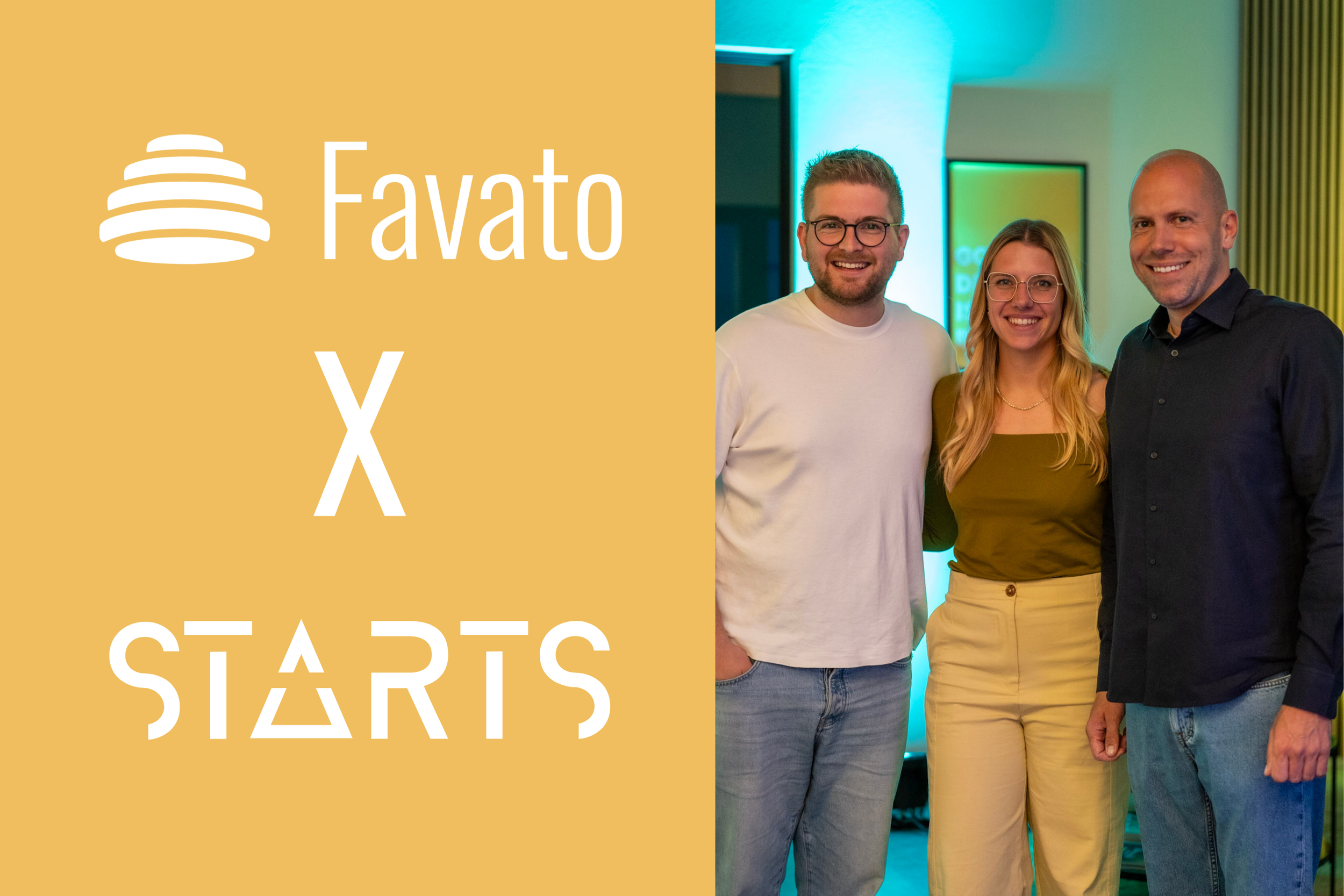 Favato und STARTS Design starten strategische Partnerschaft.