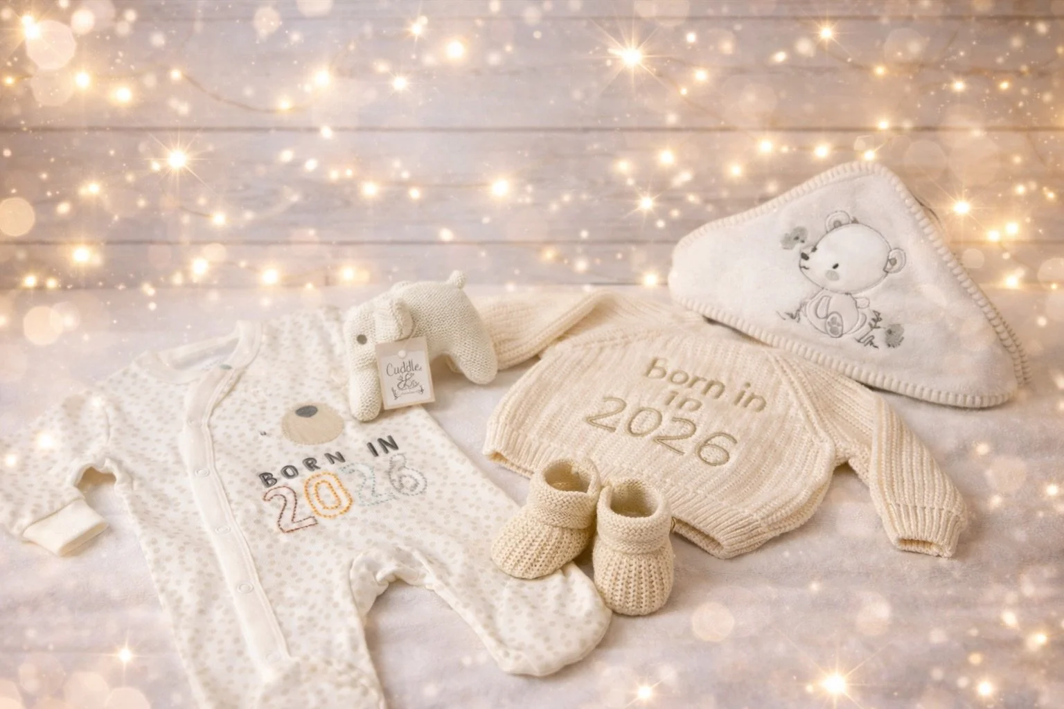 The Lucky Elephant Gift Set – Born in 2026 Edition