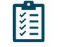 Recipe Control per SKU - Icon of a clipboard with checkmarks and lines of text