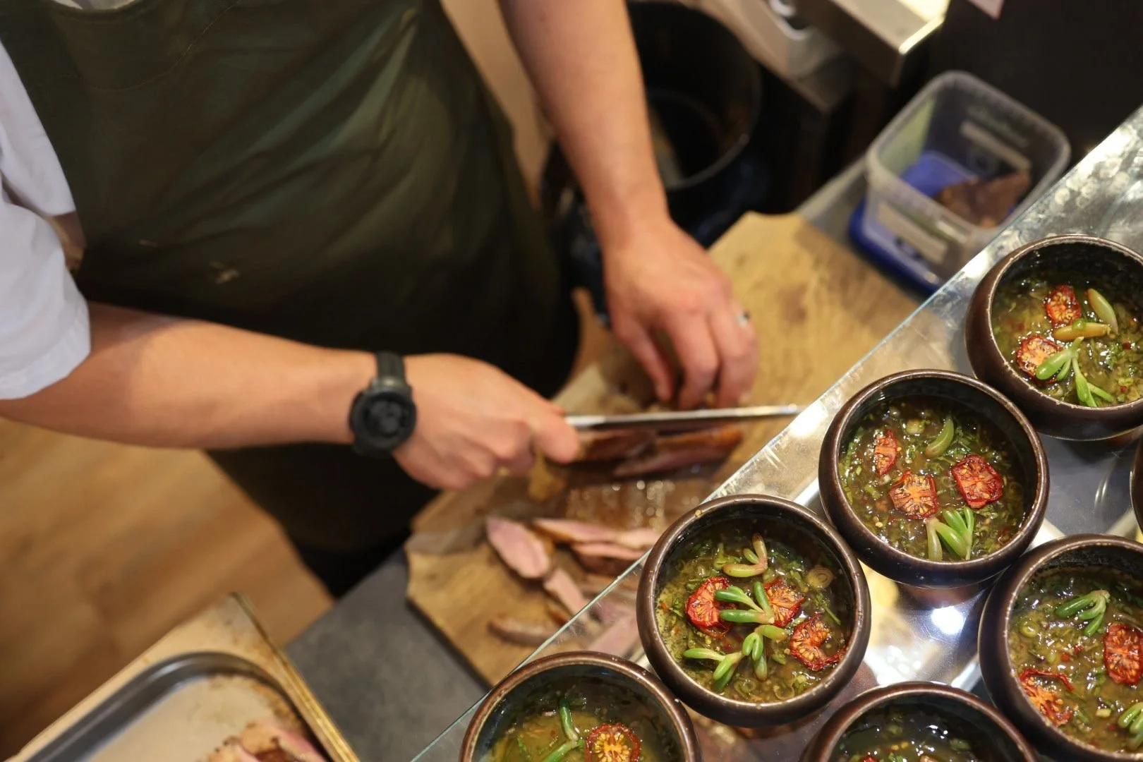 Picture from pop up event at Chocolate bar Uk 