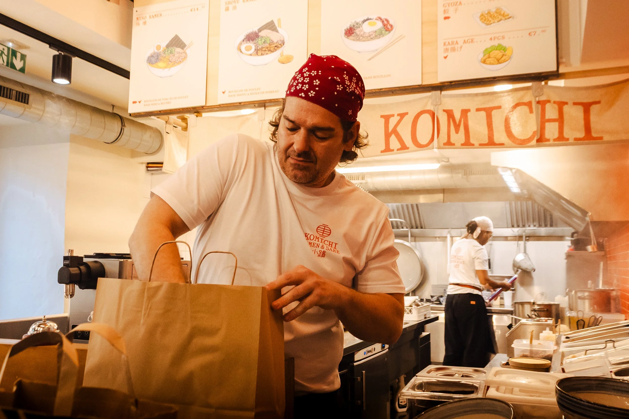 chef cuisine japonaise Komichi restaurant Le Mans
