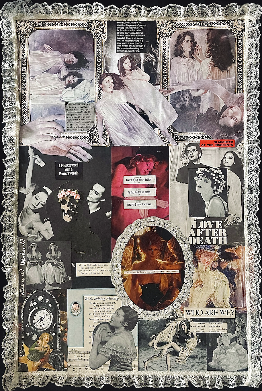 l. LEAVING THE BODY BEHIND
   ll. AT THE PORTAL OF DEATH
    lll. STEPPING INTO NEW LIVES