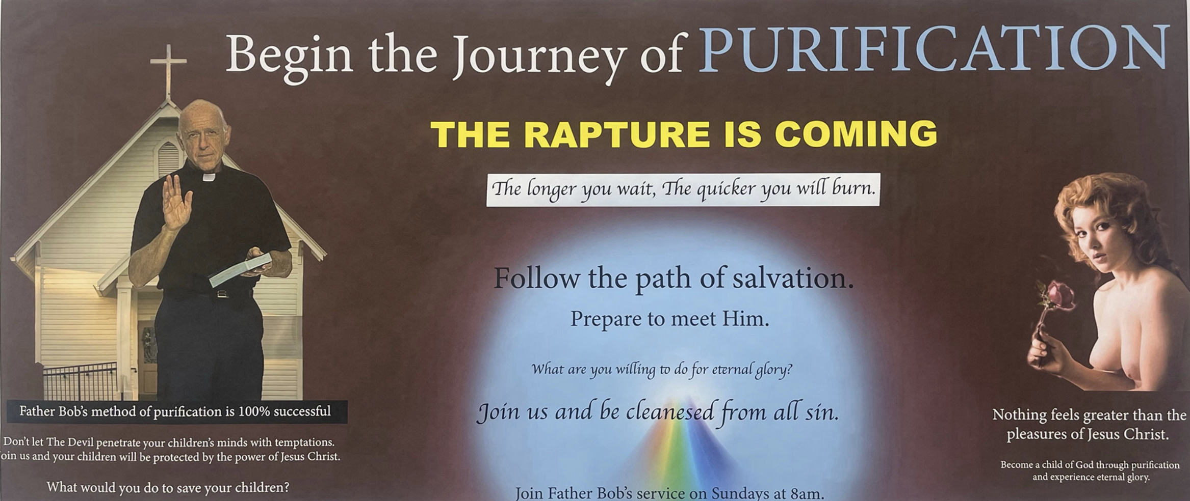 42in x 18in billboards, 2025