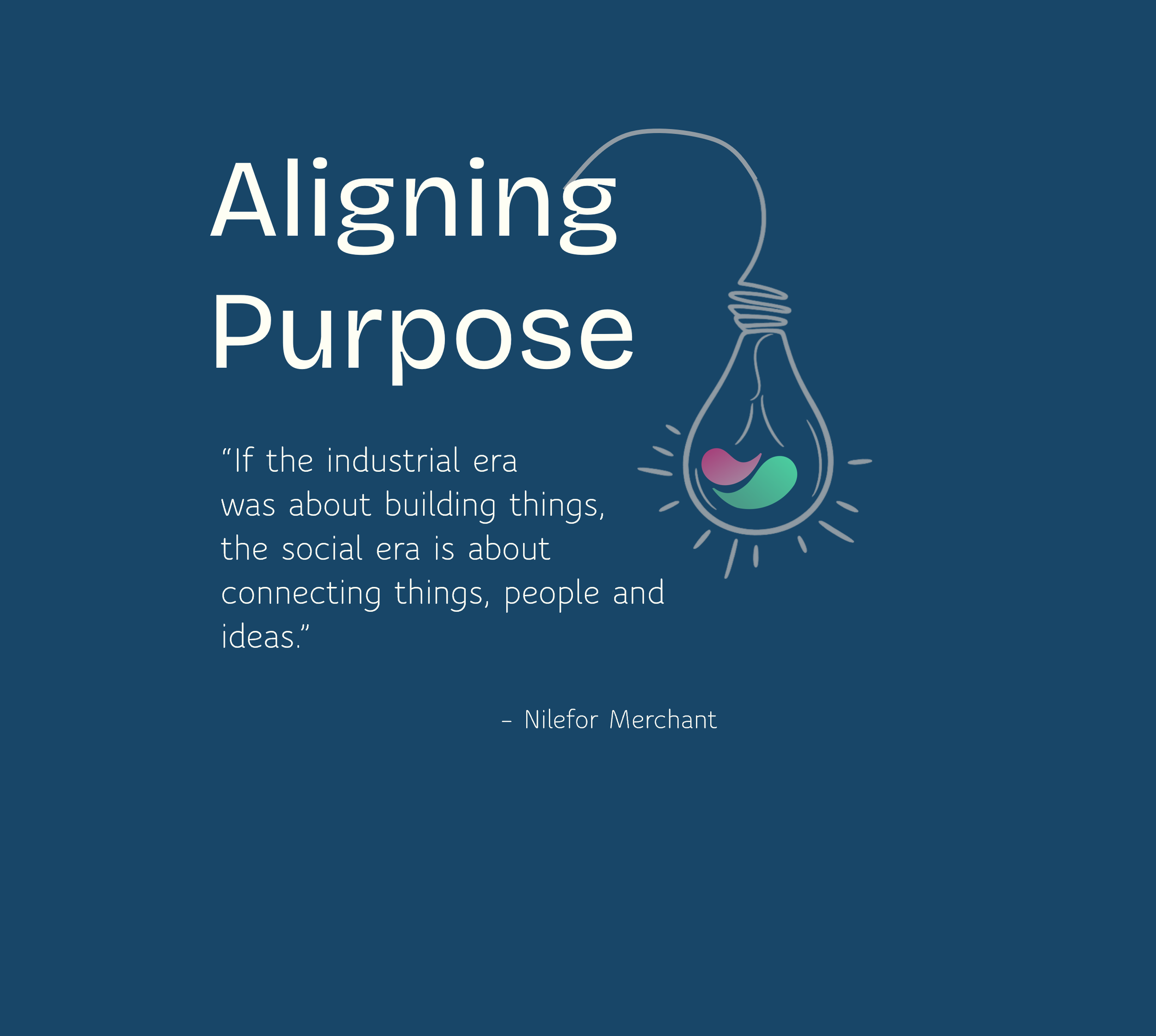 Workshop: Connecting Work to What Matters