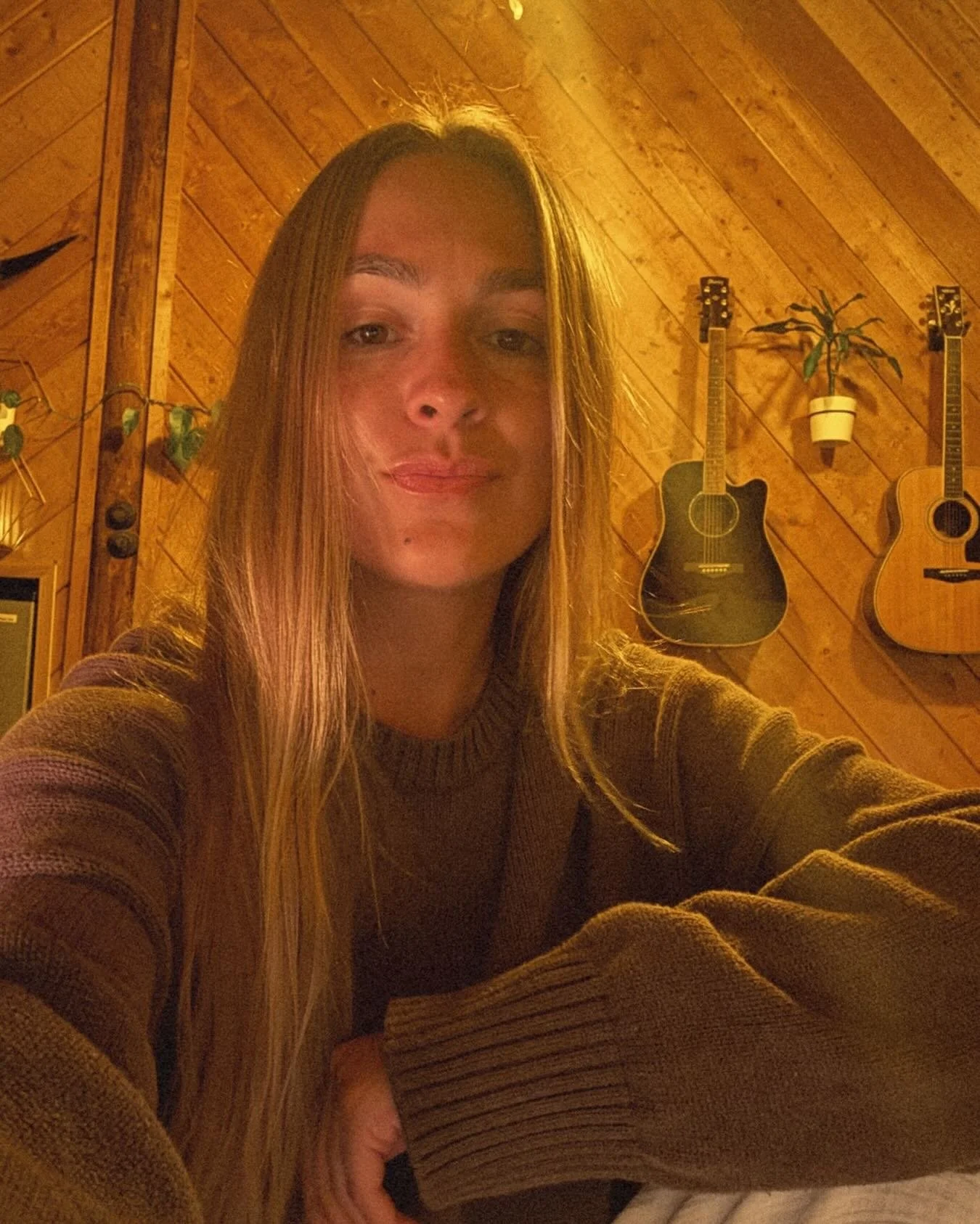 It&rsquo;s 10 pm. 
Post surf. 
By the fire in a little cabina by the sea. 
Slow, steady, surrendered. 

And all I can think of, 

Is how much I don&rsquo;t ever want to exist as anything other than a woman who feels soooooo fu&euro;king deeply. 

Tha