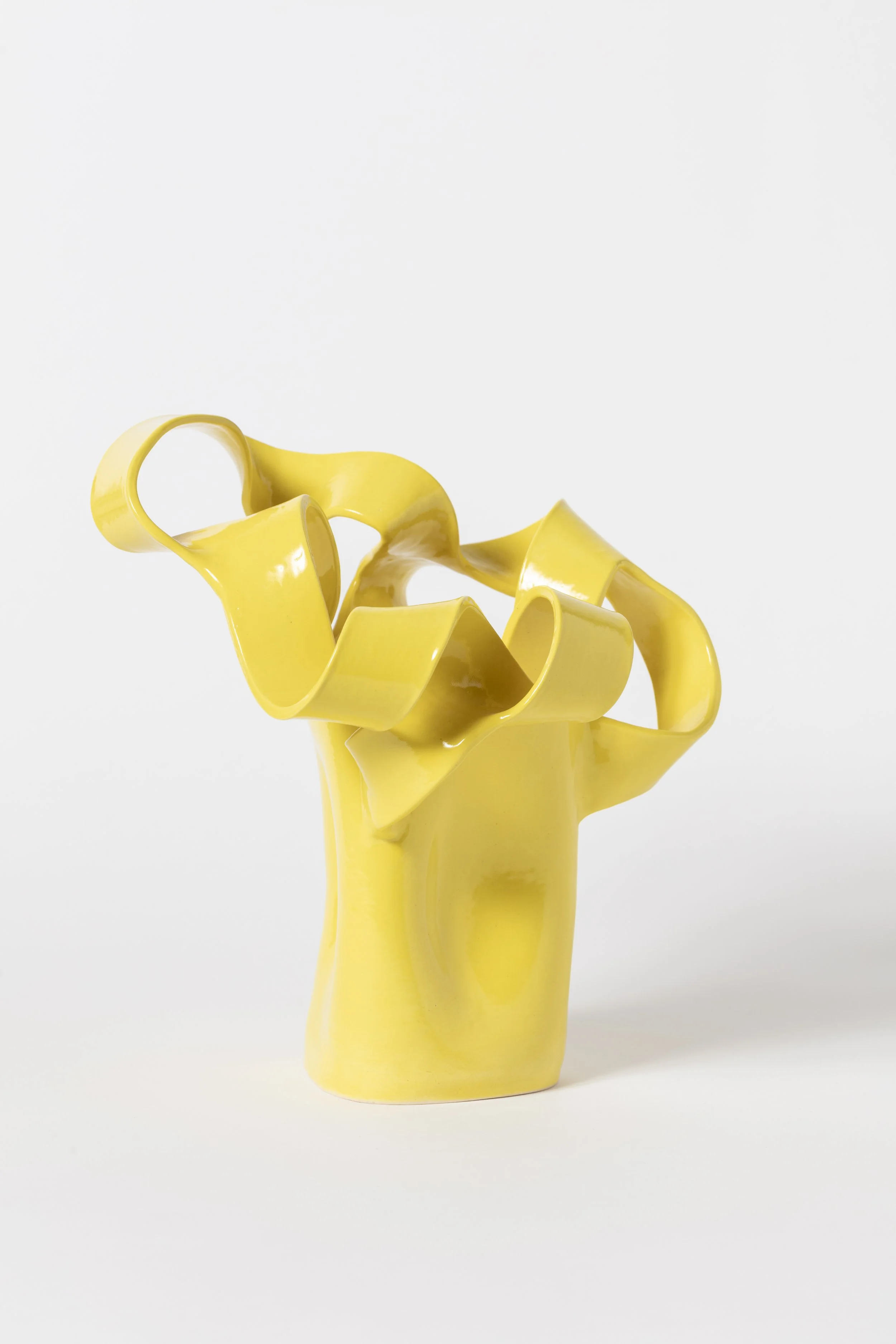Yellow Imagination Vase