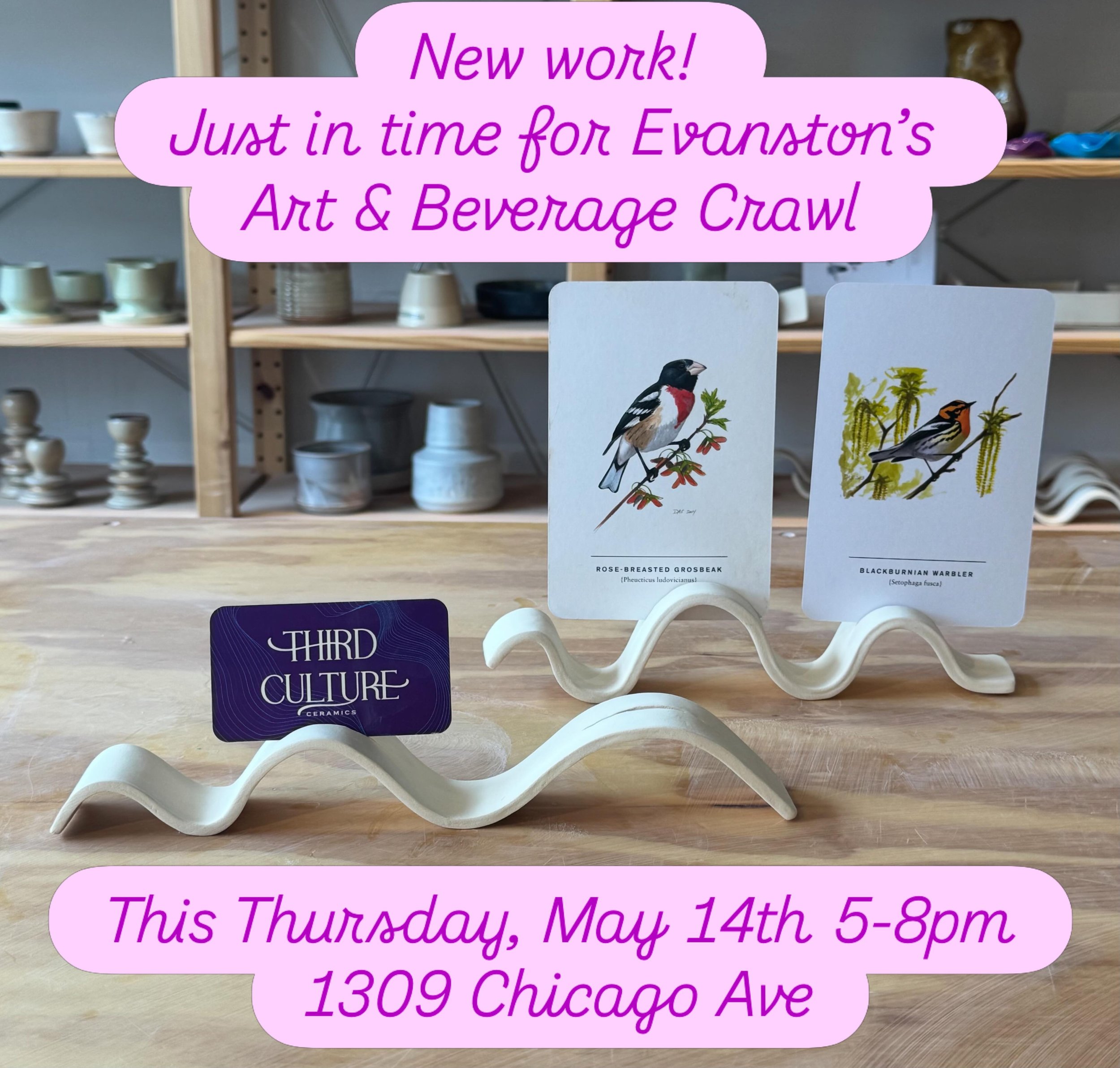 Today&rsquo;s the last day to purchase (discounted) tickets for Evanston&rsquo;s Art &amp; Beverage Crawl online, or grab them in person this Thursday night. Proceeds benefit @evanstonmade. Over 40 @maindempstermile businesses will be hosting a local