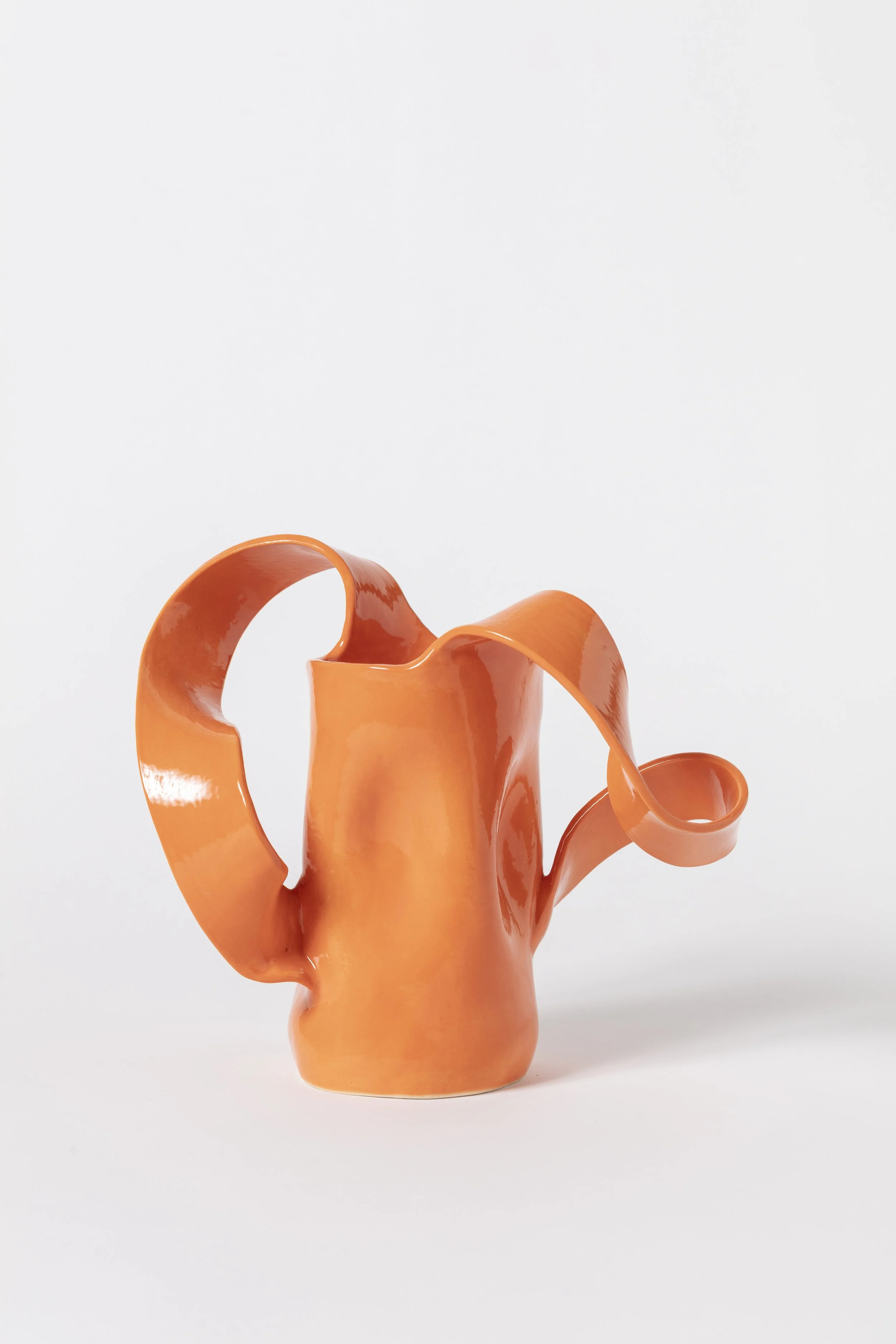 Orange Imagination Vase