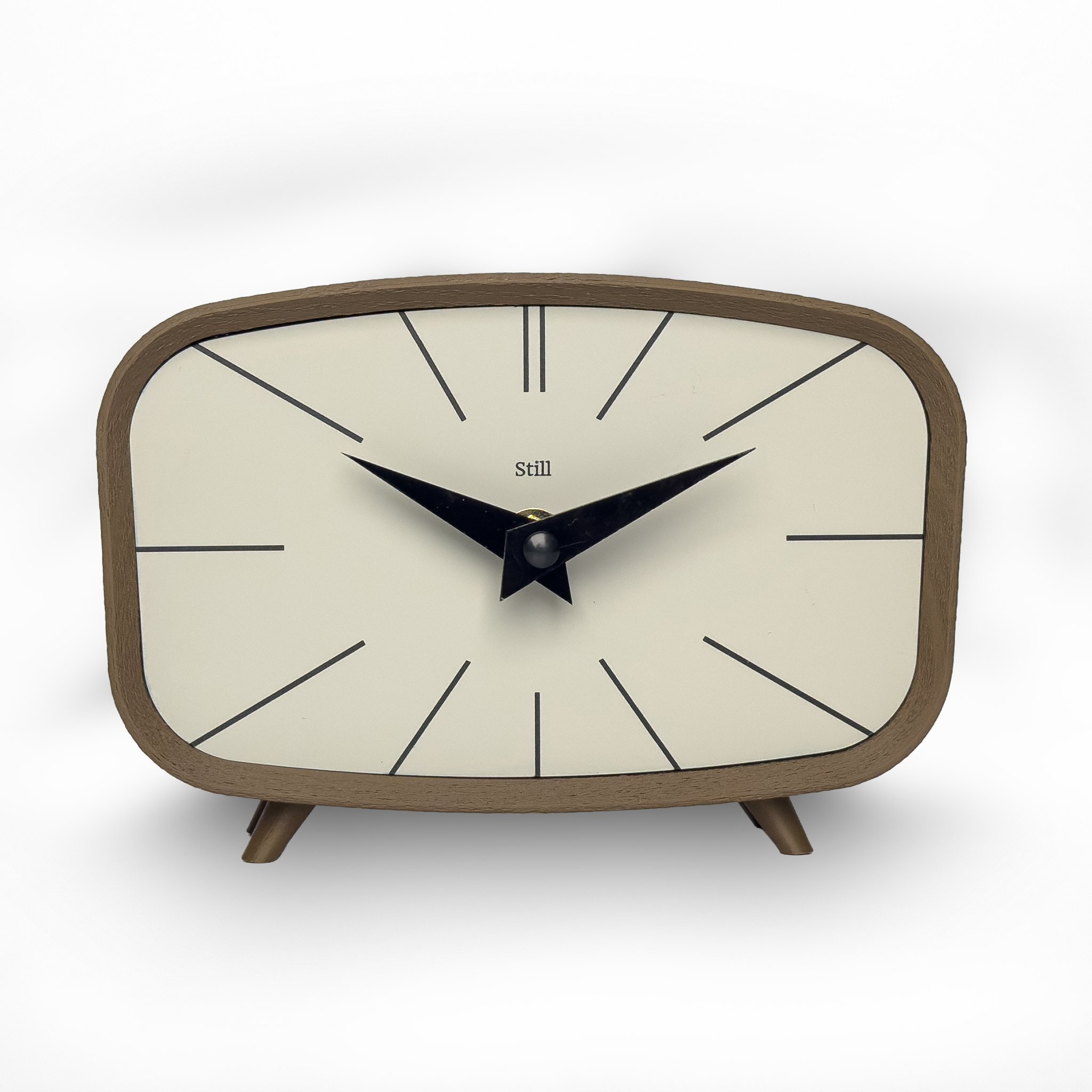 Soft Grey Desk Clock