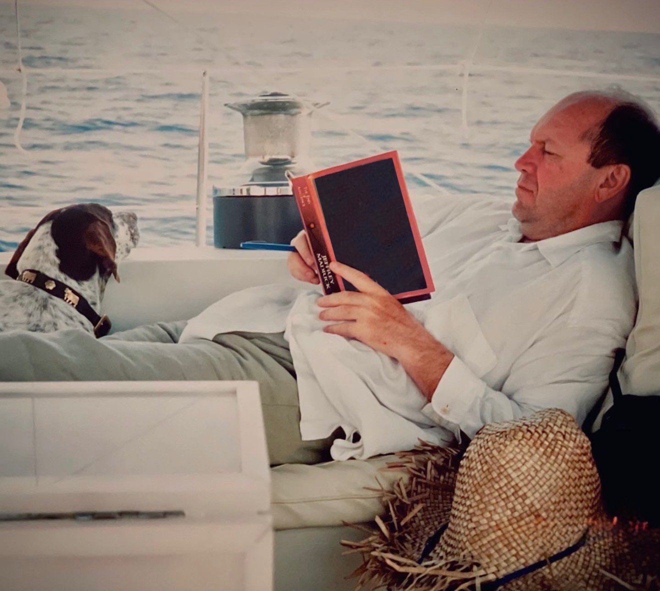 Christopher Hyland sailing from Patmos to Akii with Gozo