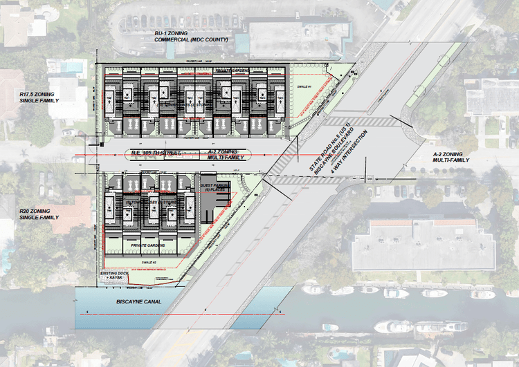 Atelier 105 Site Context Map