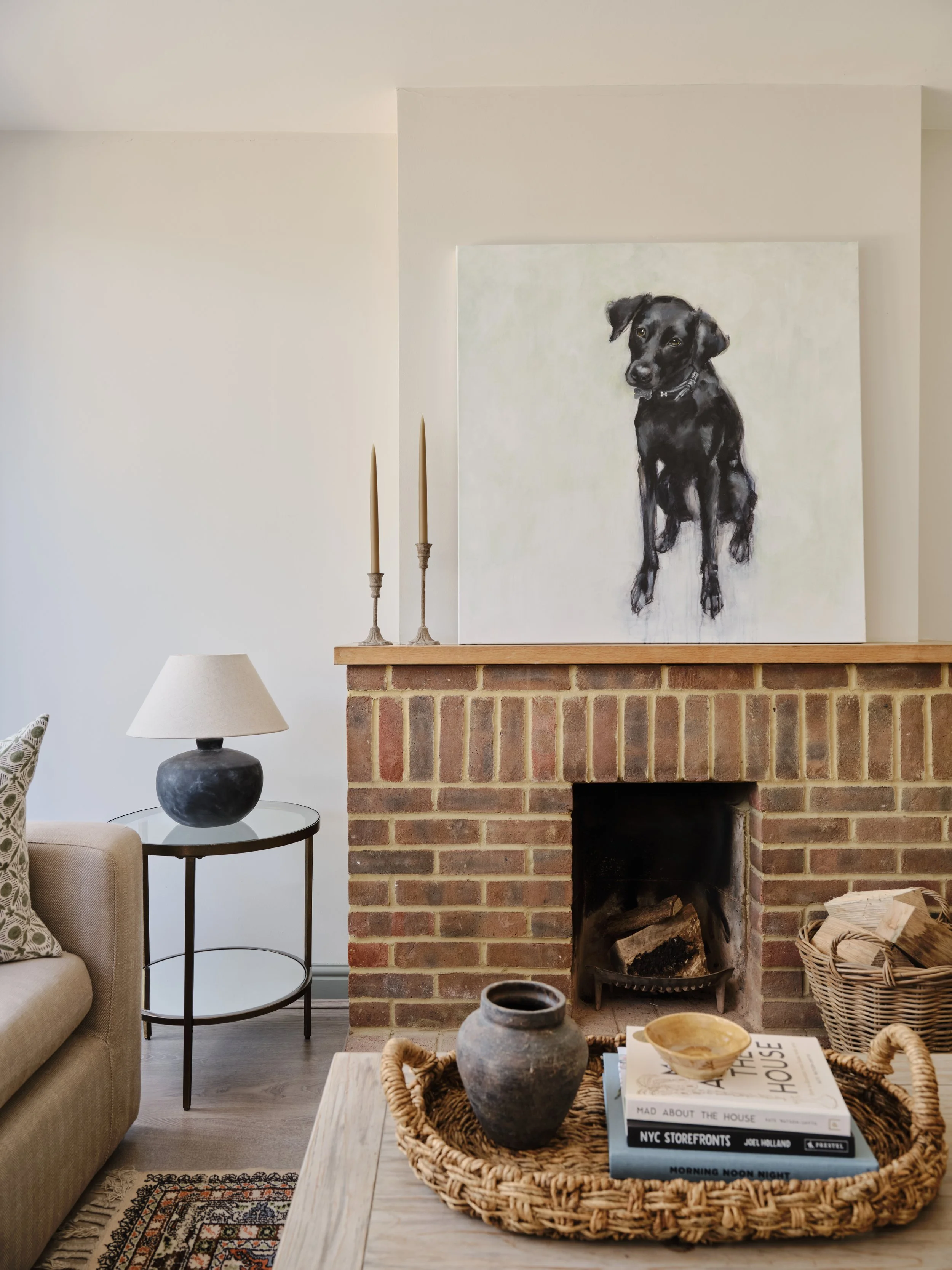 Living Room Interior Design Guildford Surrey London.