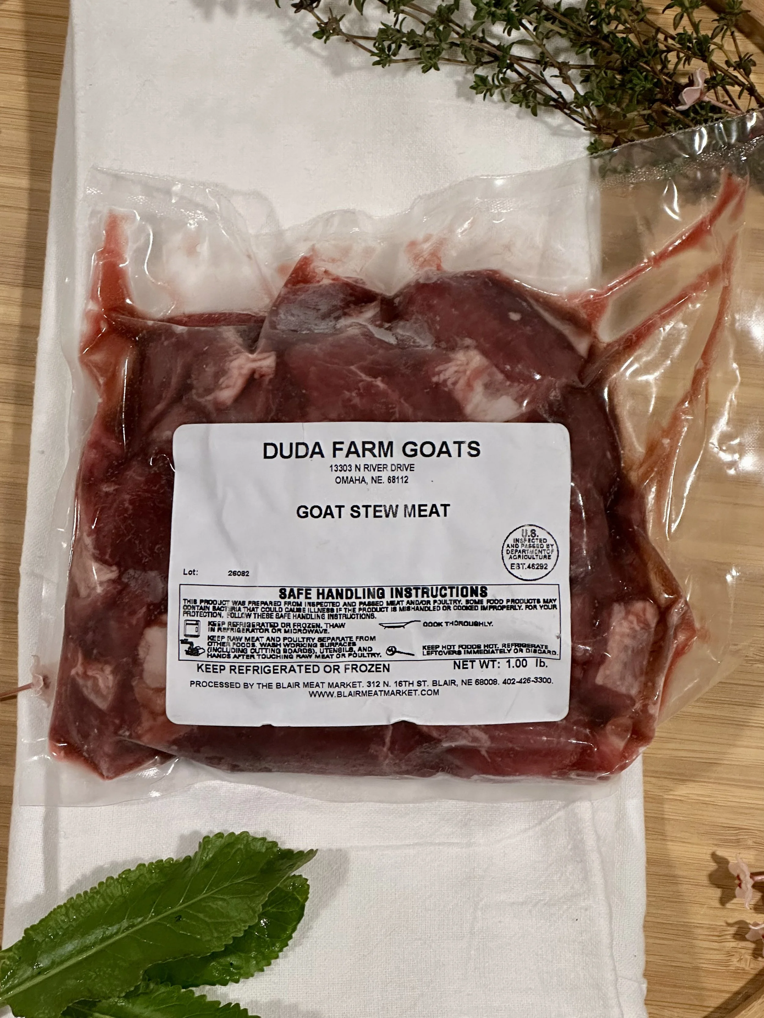 Cubed, boneless