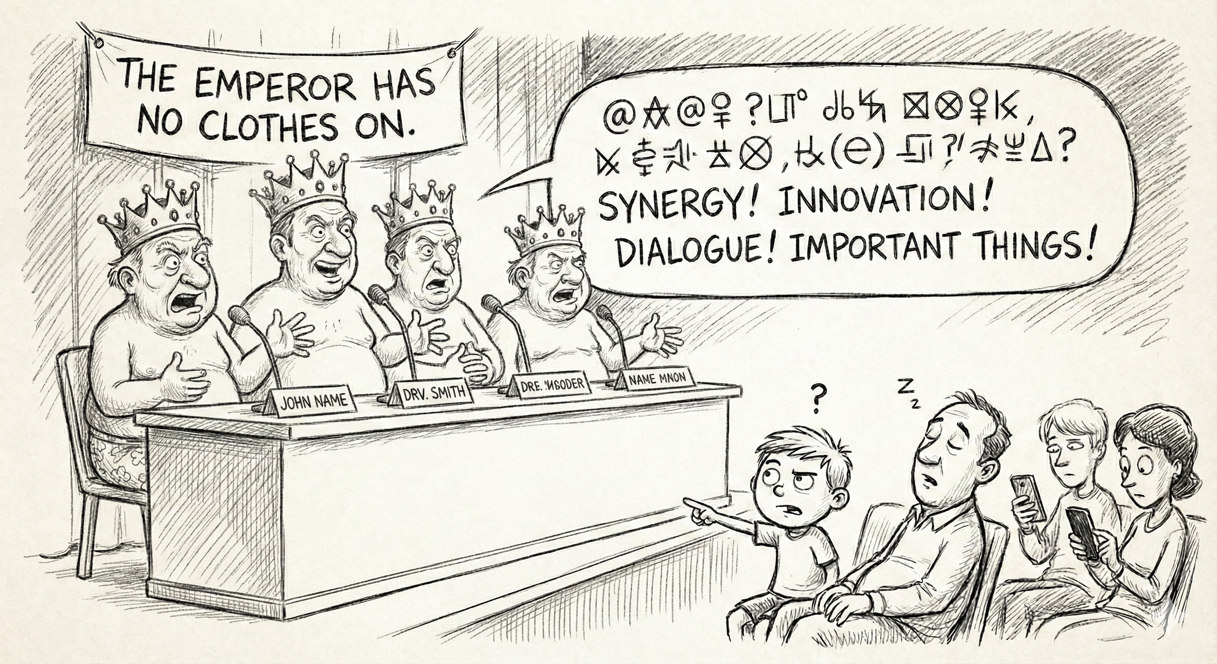 The Emperor Has No Clothes On