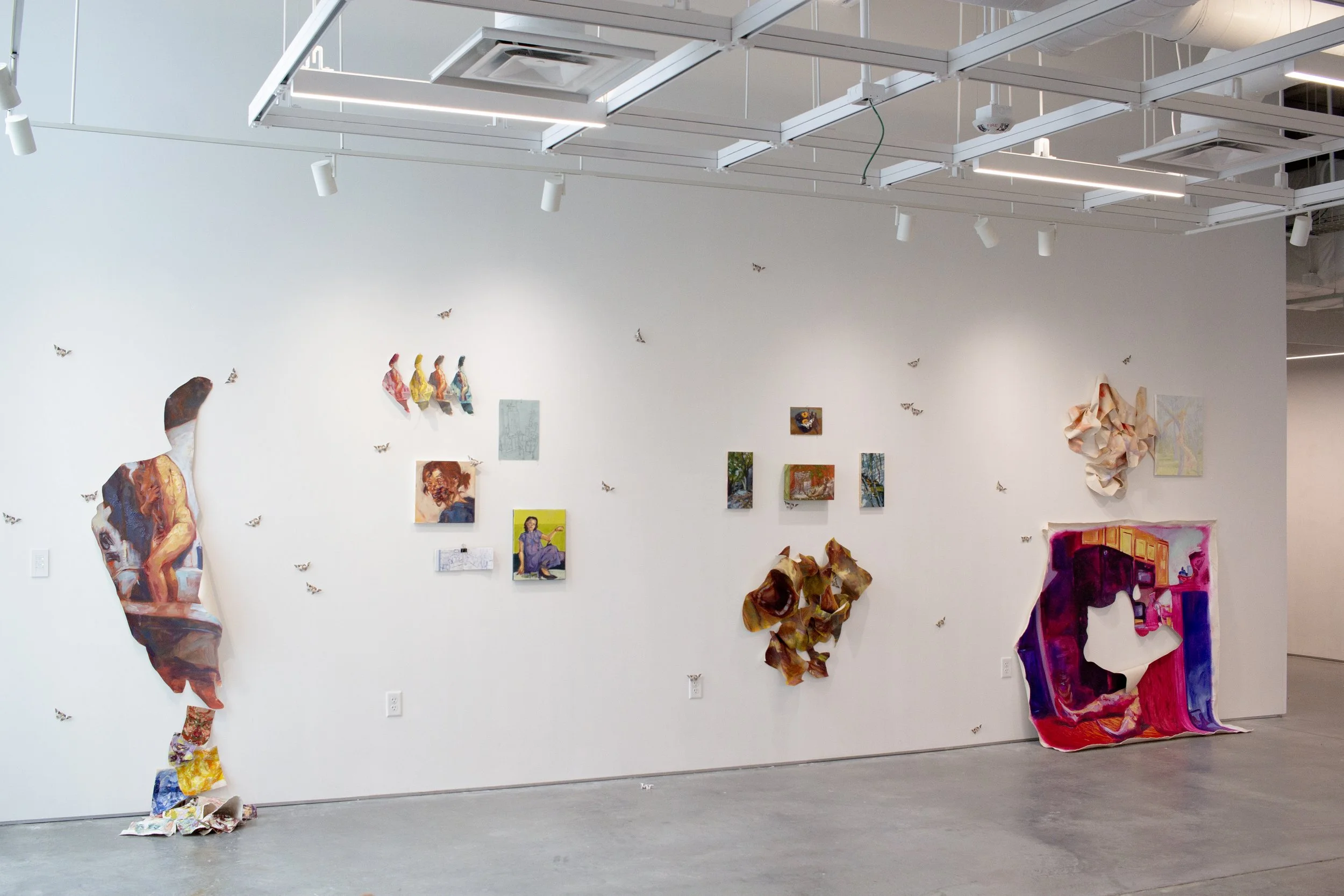 Final critique installation