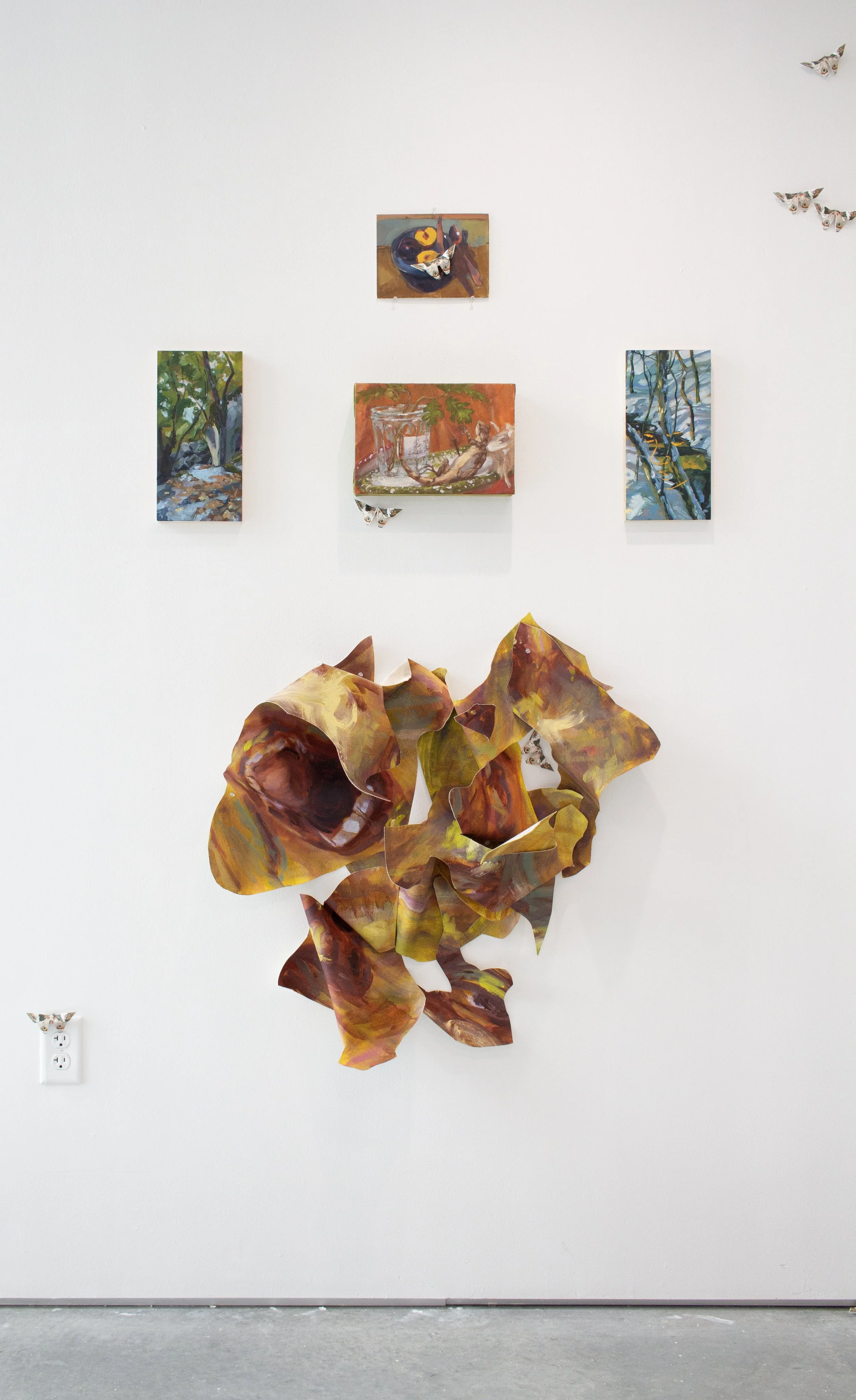 Final critique installation (detail)