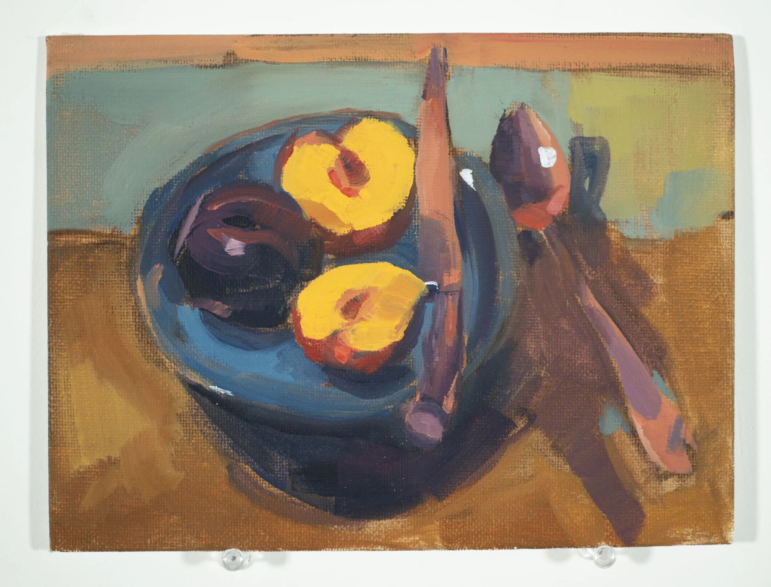 Color Study,
Oil on canvas,
6" x  9"