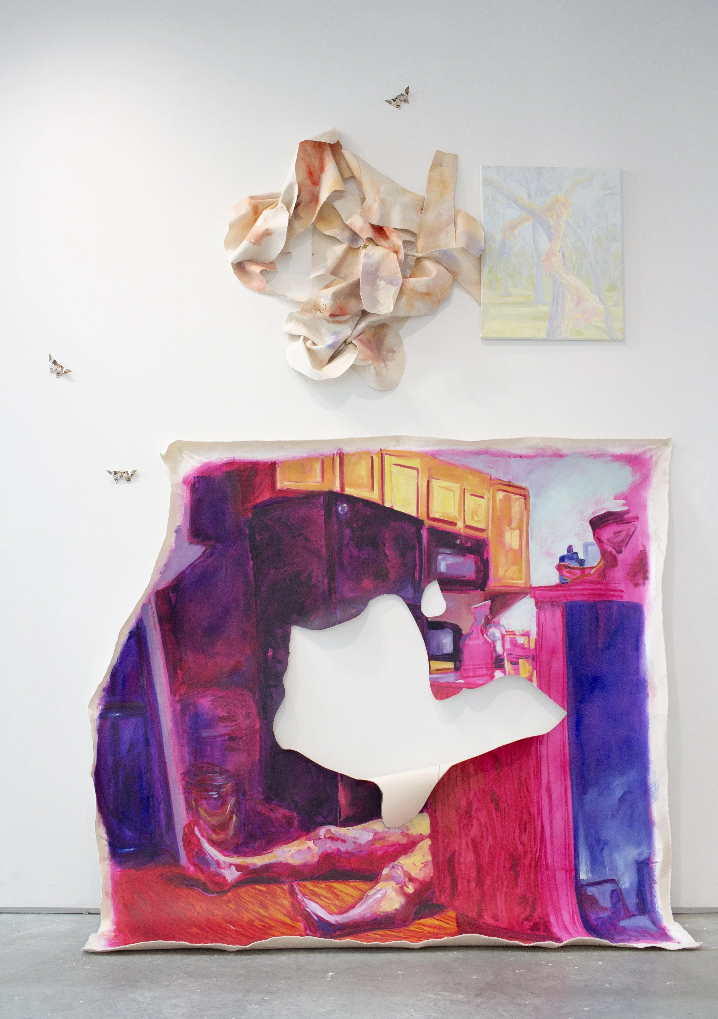 Final critique installation (detail)